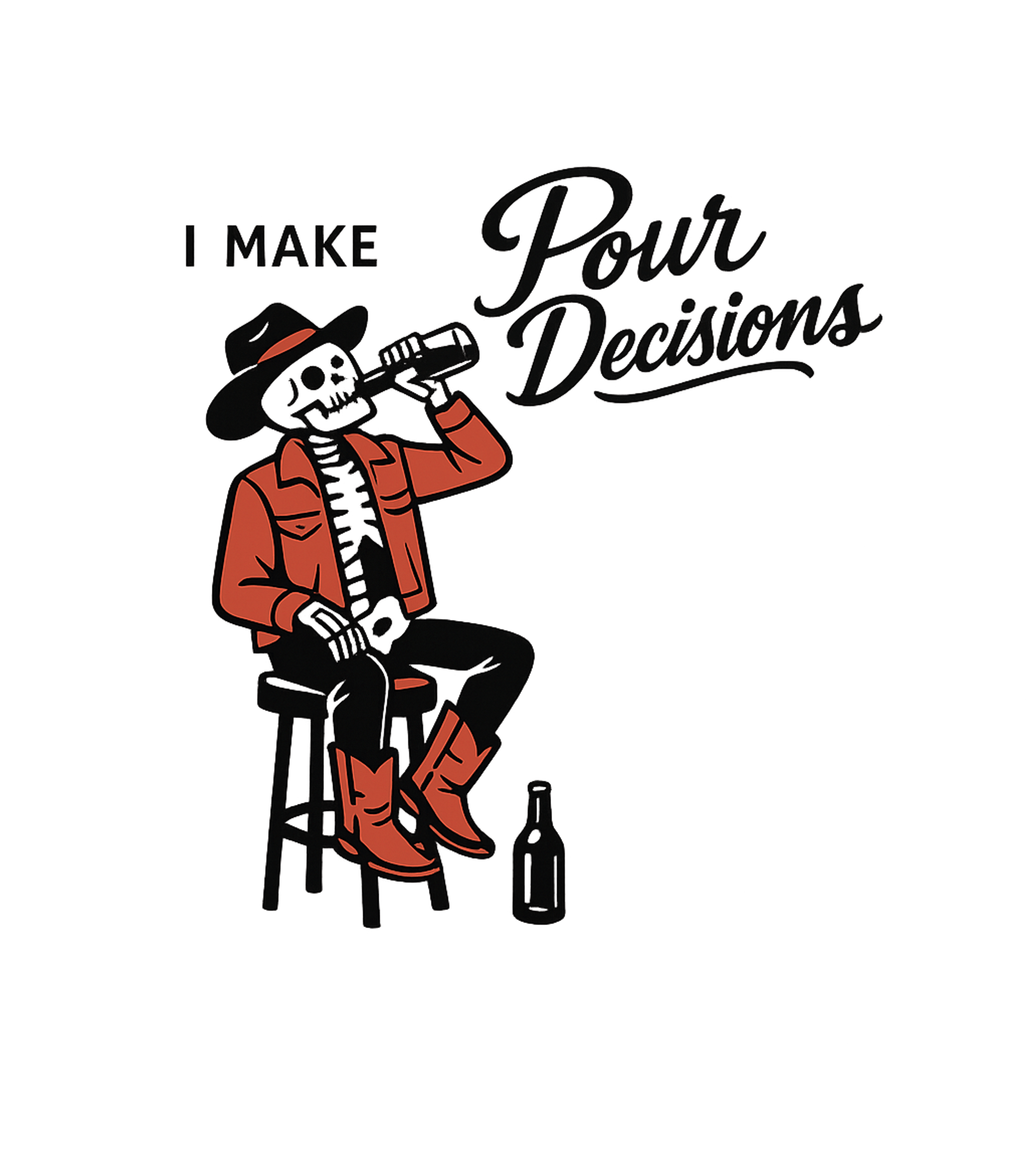 Pour Decisions Cowboy Sarcasm Premium T-Shirt featuring Embrace your witty side with this graphic tee featuring a co – designed by Geoff Brown @ SunFrog Pour Decisions Cowboy Sarcasm Premium T-Shirt featuring Embrace your witty side with this graphic tee featuring a co – designed by Geoff Brown @ SunFrog