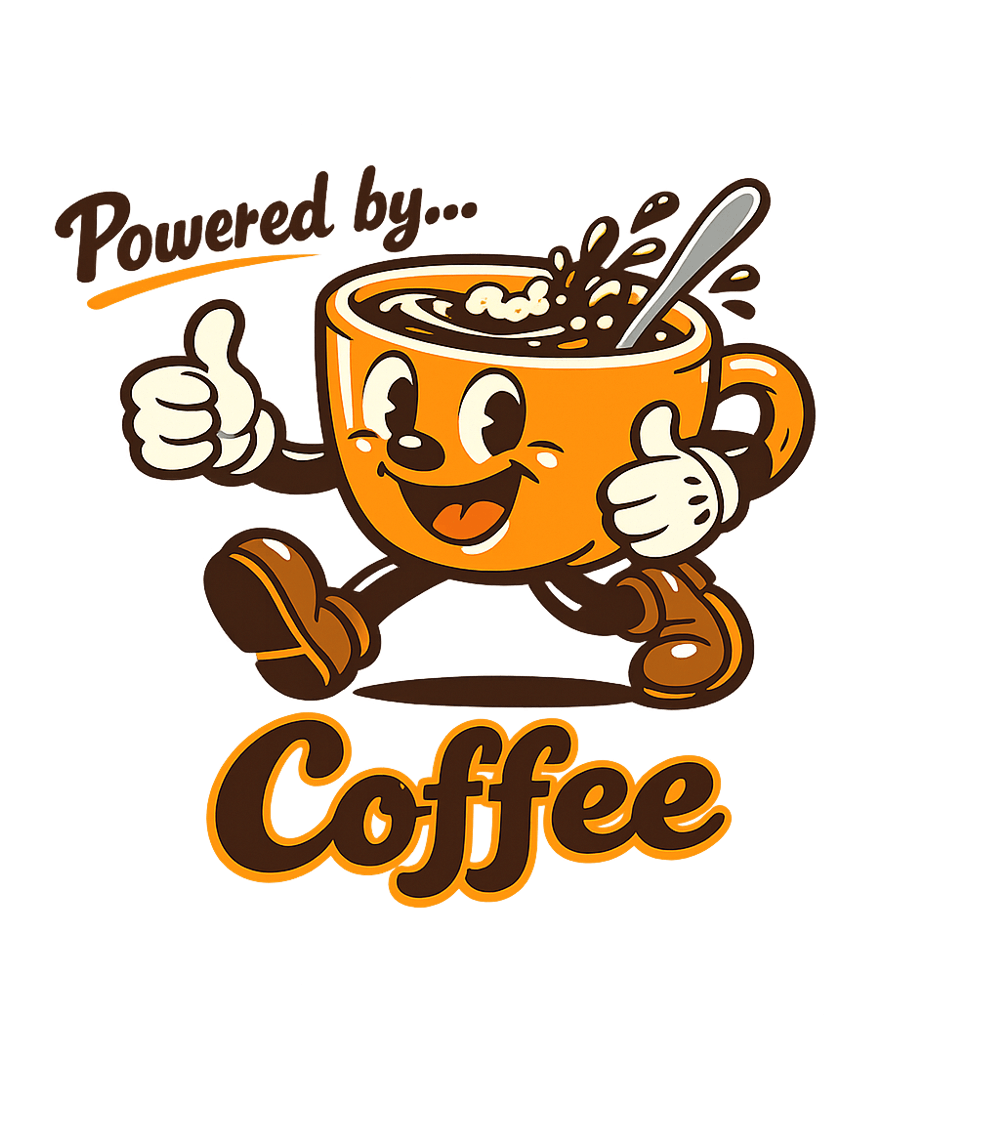 Powered by Coffee Cooking / BBQ Premium T-Shirt featuring Embrace your love for coffee with this cheerful retro cartoo – designed by Geoff Brown @ SunFrog Powered by Coffee Cooking / BBQ Premium T-Shirt featuring Embrace your love for coffee with this cheerful retro cartoo – designed by Geoff Brown @ SunFrog