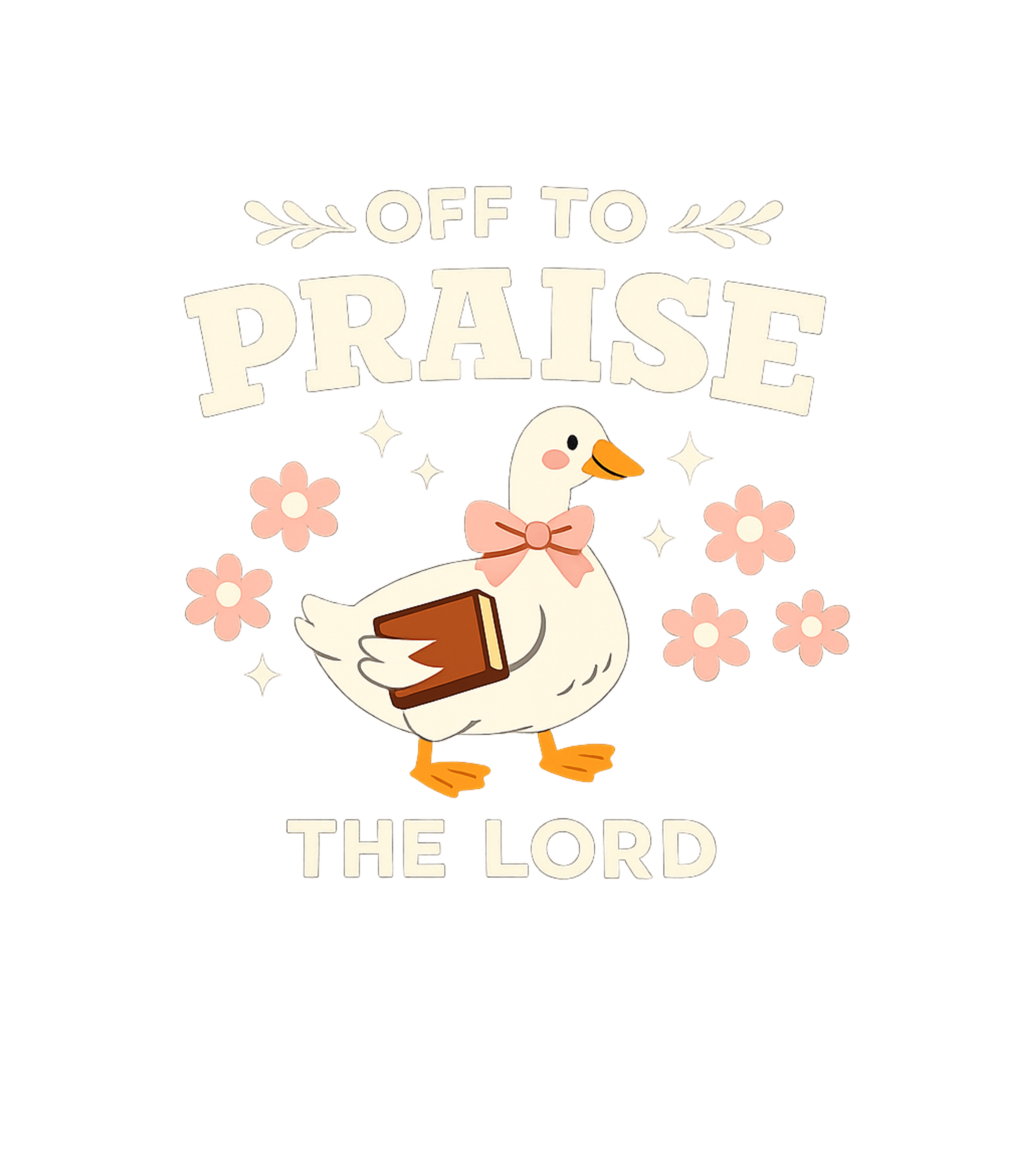 Praise The Lord Duck Christian Faith Crewneck Sweatshirt featuring This charming graphic features a cute duck with a pink bow t – designed by Geoff Brown @ SunFrog Praise The Lord Duck Christian Faith Crewneck Sweatshirt featuring This charming graphic features a cute duck with a pink bow t – designed by Geoff Brown @ SunFrog