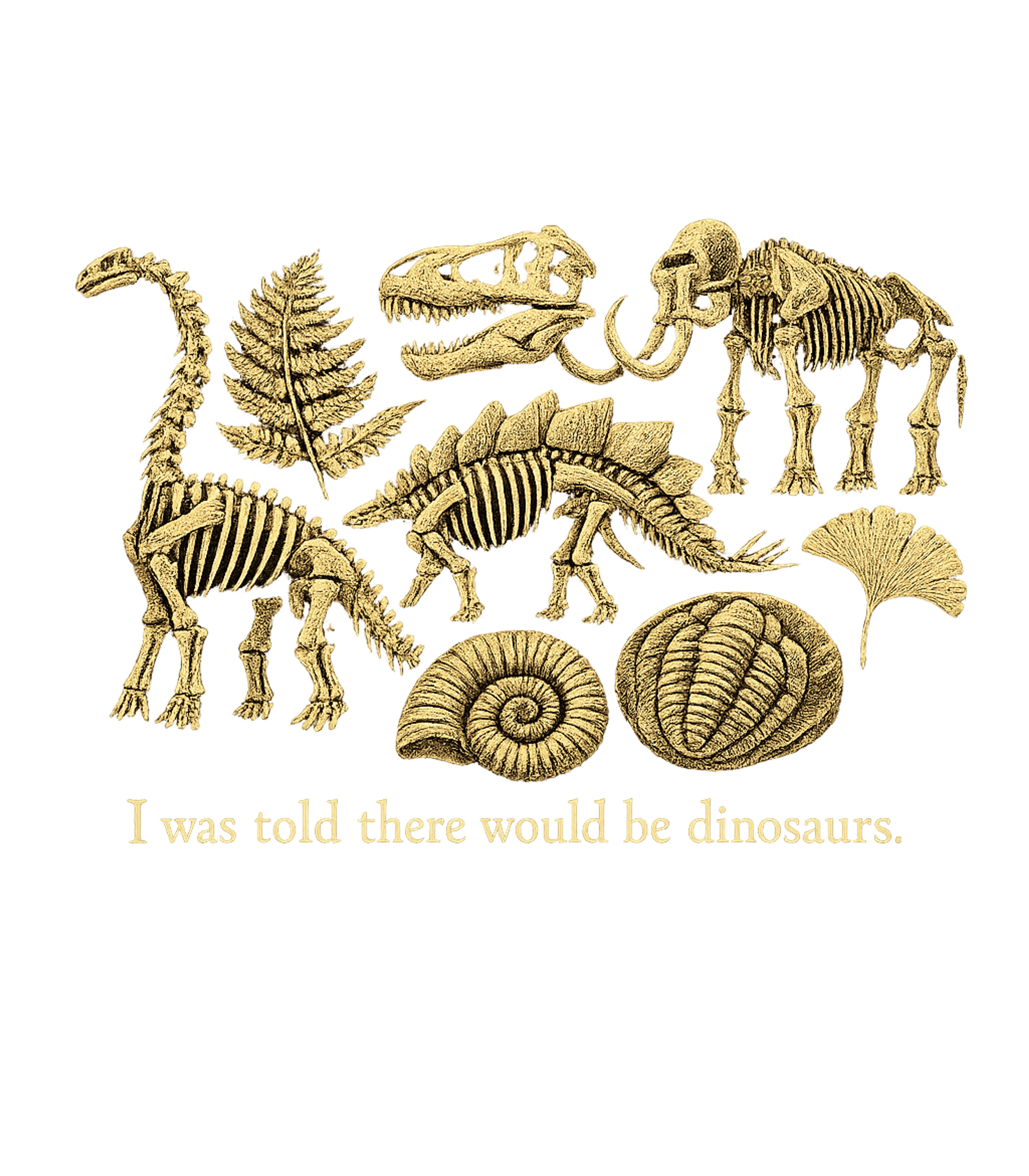 Prehistoric Fossil Humor Sarcasm Premium T-Shirt featuring This clever graphic features beautifully detailed golden fos – designed by Geoff Brown @ SunFrog Prehistoric Fossil Humor Sarcasm Premium T-Shirt featuring This clever graphic features beautifully detailed golden fos – designed by Geoff Brown @ SunFrog