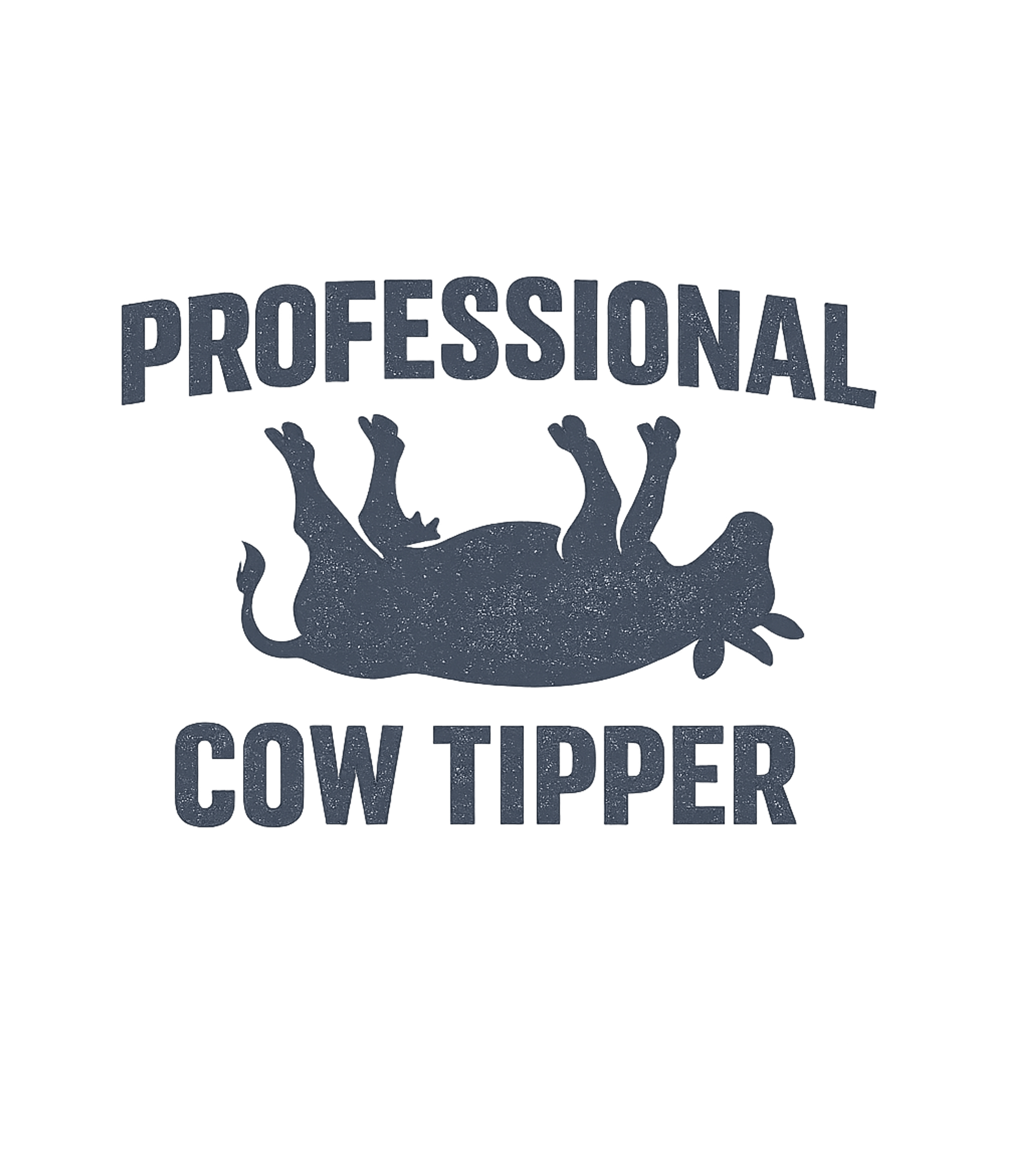 Professional Cow Tipper Farm Animals Sticker featuring Embrace your rural humor with this distressed graphic tee – designed by Geoff Brown @ SunFrog Professional Cow Tipper Farm Animals Sticker featuring Embrace your rural humor with this distressed graphic tee – designed by Geoff Brown @ SunFrog