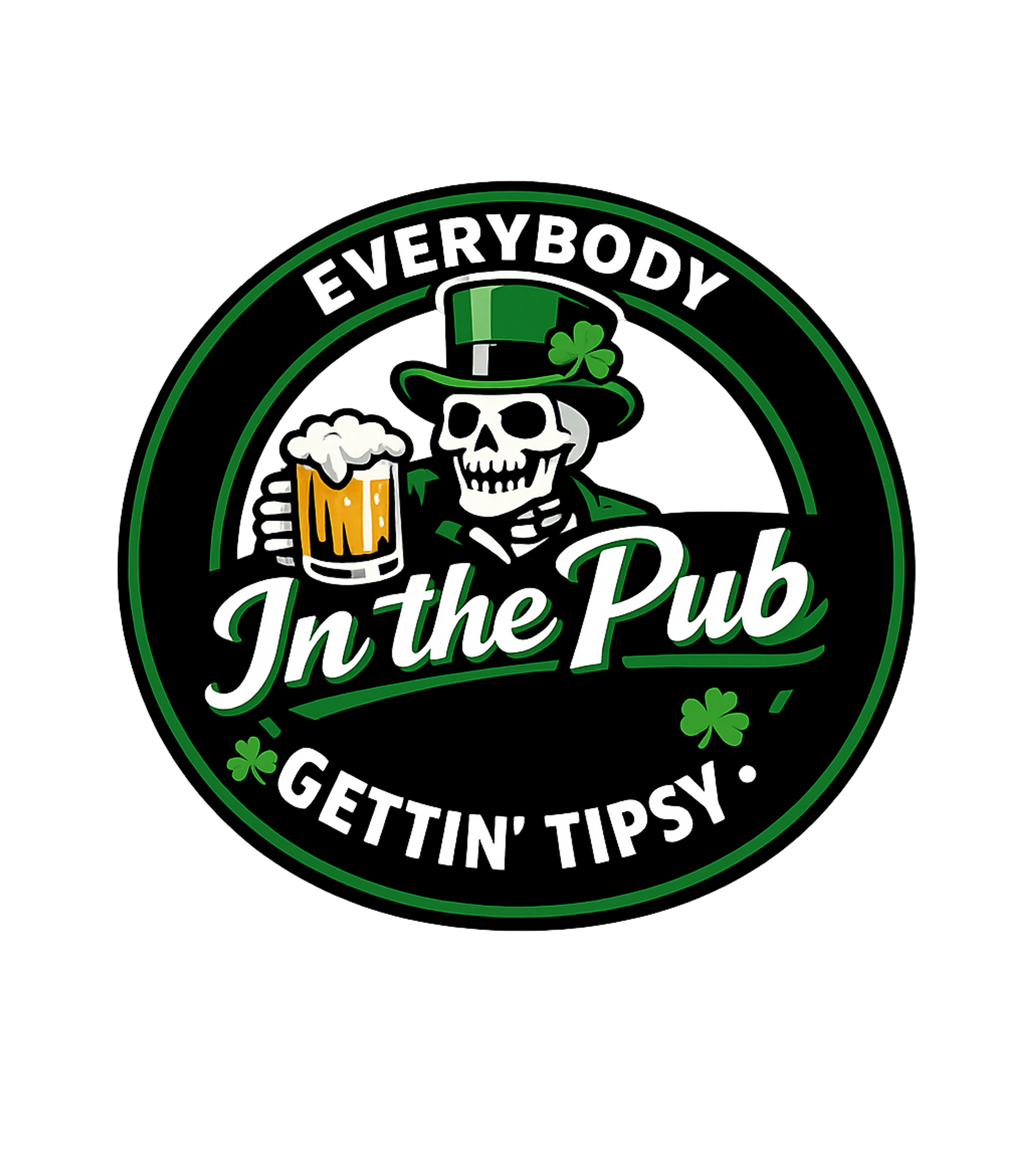 Pub Tipsy Skeleton St. Patrick's Day Premium T-Shirt featuring This fun graphic features a skeleton leprechaun enjoying a p – designed by Geoff Brown @ SunFrog Pub Tipsy Skeleton St. Patrick's Day Premium T-Shirt featuring This fun graphic features a skeleton leprechaun enjoying a p – designed by Geoff Brown @ SunFrog