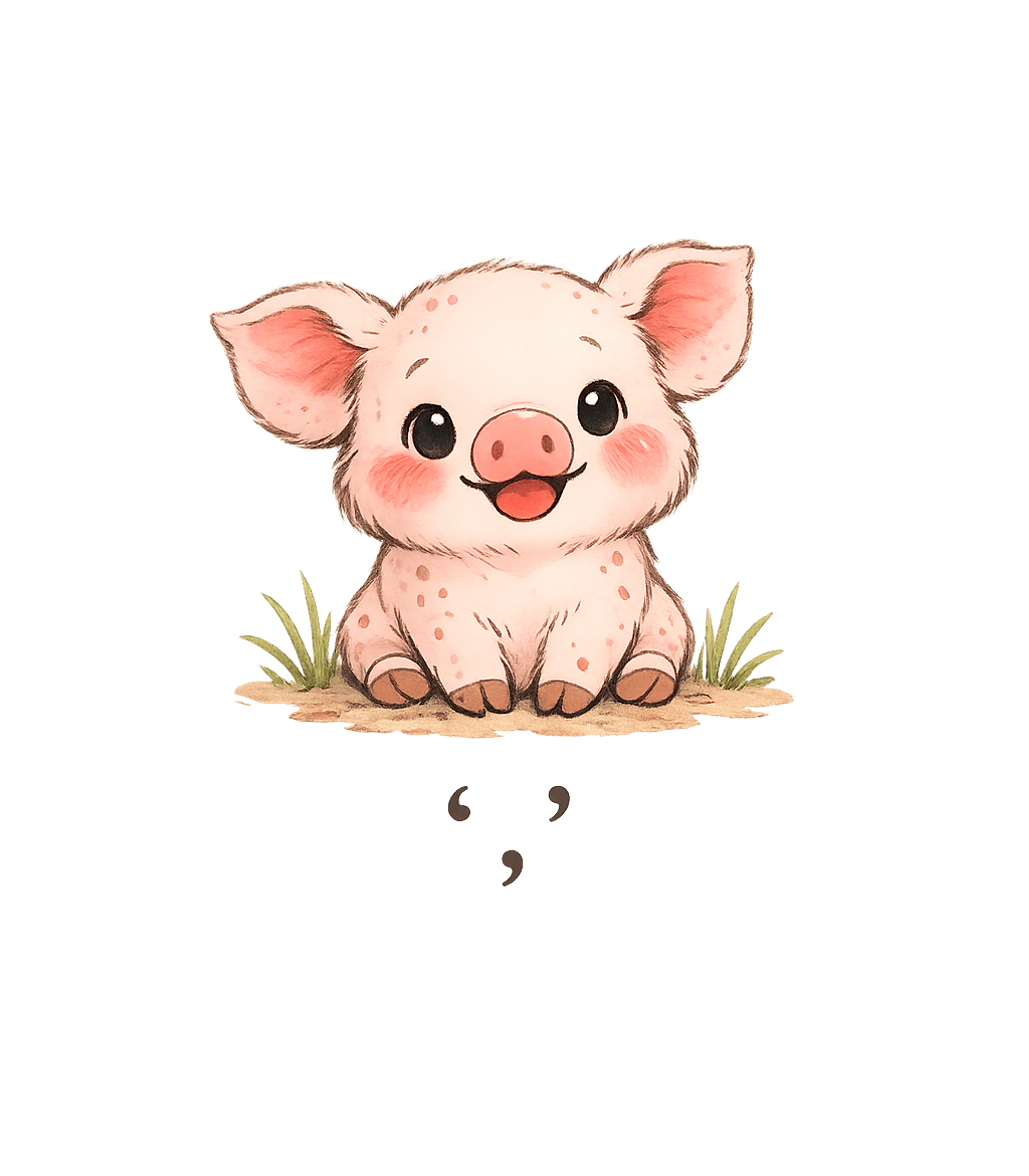 Punctuation Pig Sarcasm Premium T-Shirt featuring This adorable graphic features a cute pig sitting in the gra – designed by Geoff Brown @ SunFrog Punctuation Pig Sarcasm Premium T-Shirt featuring This adorable graphic features a cute pig sitting in the gra – designed by Geoff Brown @ SunFrog