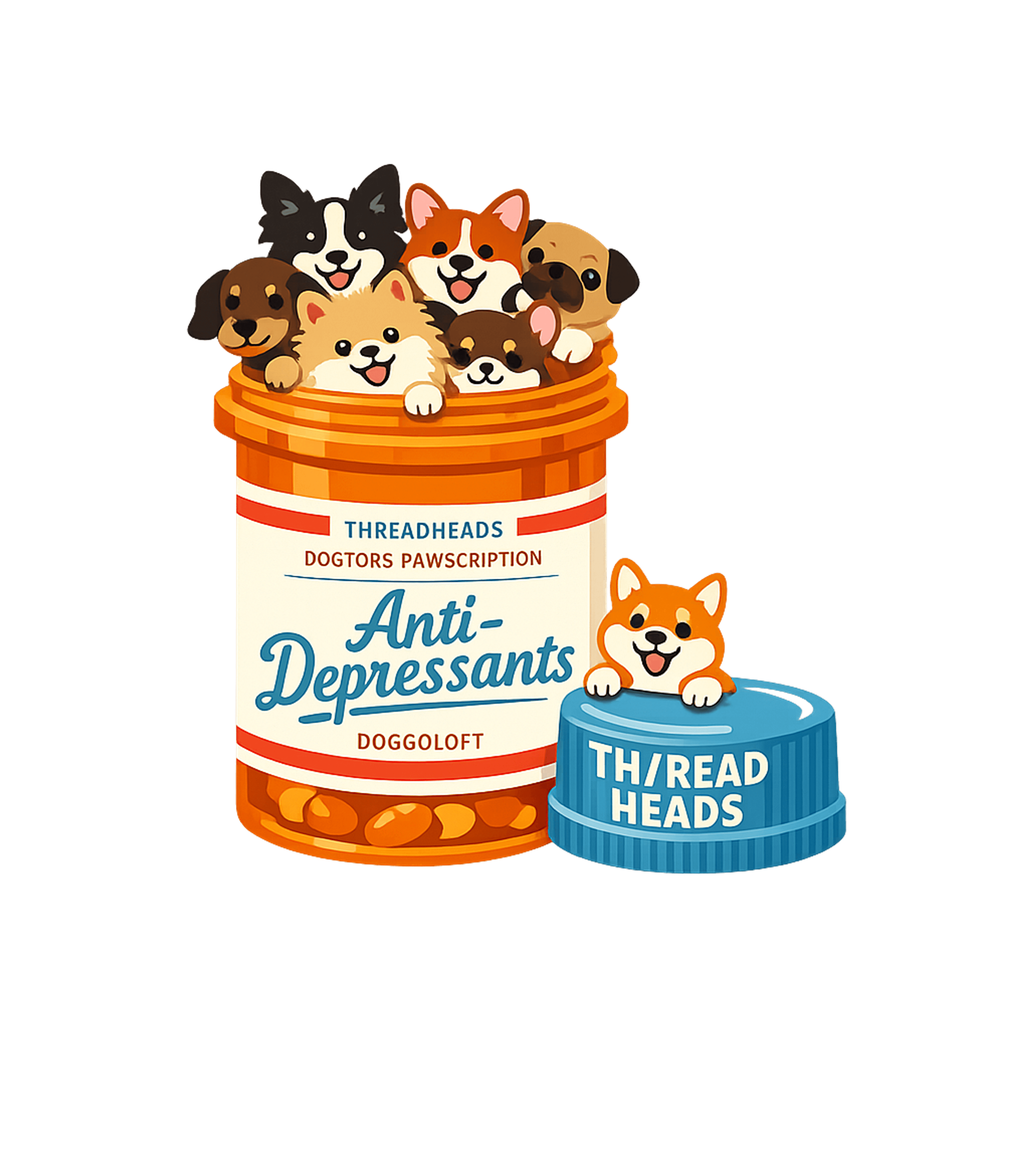 Puppy Anti-Depressants Dogs Premium T-Shirt featuring Brighten your day with this adorable graphic featuring a bot – designed by Geoff Brown @ SunFrog Puppy Anti-Depressants Dogs Premium T-Shirt featuring Brighten your day with this adorable graphic featuring a bot – designed by Geoff Brown @ SunFrog