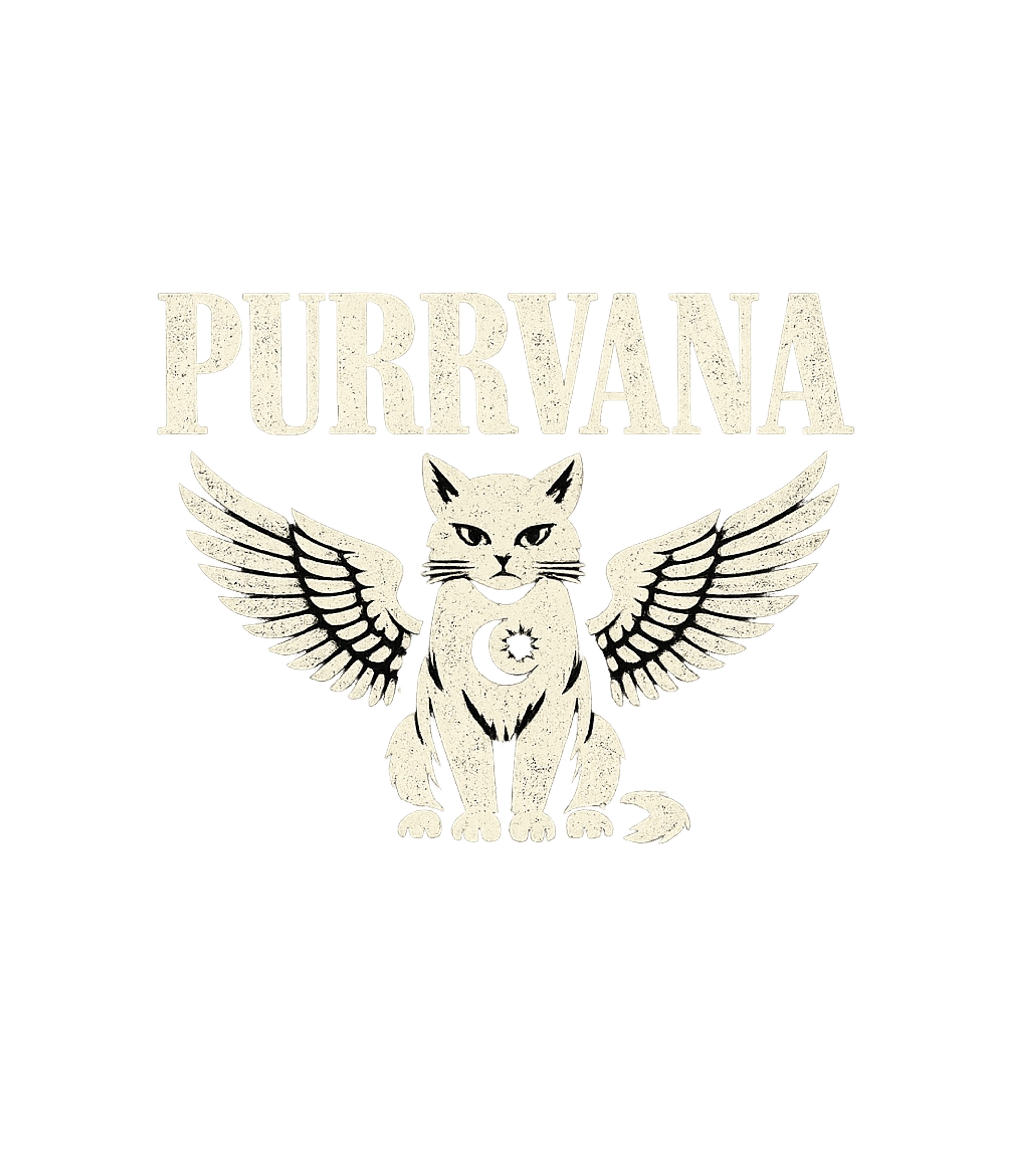 Purrvana Winged Cat Cats Premium T-Shirt featuring Embrace your love for felines and rock music with this 'Purr – designed by Geoff Brown @ SunFrog Purrvana Winged Cat Cats Premium T-Shirt featuring Embrace your love for felines and rock music with this 'Purr – designed by Geoff Brown @ SunFrog