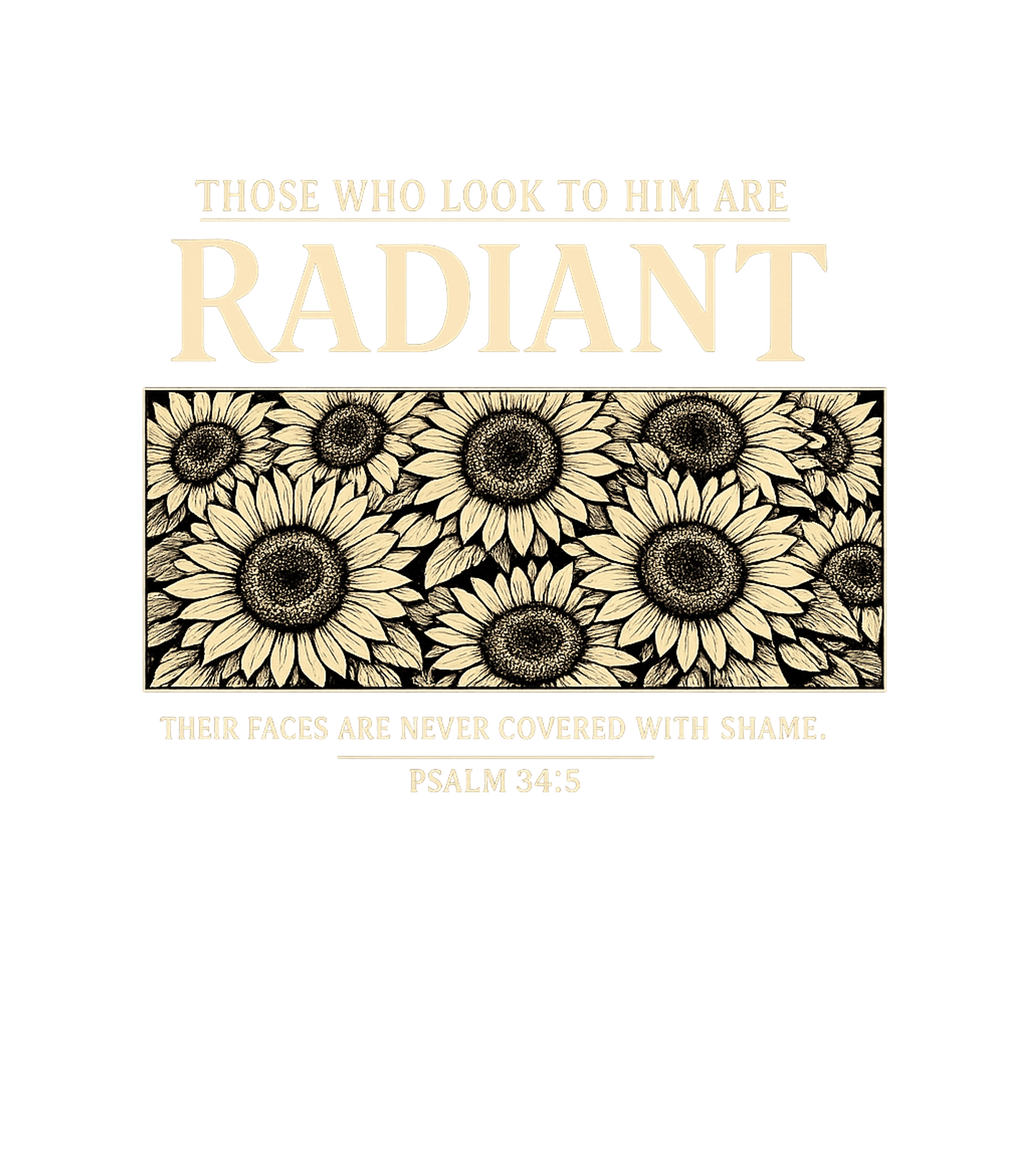 Radiant Sunflower Scripture Bible Verses Premium T-Shirt featuring This uplifting graphic features an intricate illustration of – designed by Geoff Brown @ SunFrog Radiant Sunflower Scripture Bible Verses Premium T-Shirt featuring This uplifting graphic features an intricate illustration of – designed by Geoff Brown @ SunFrog