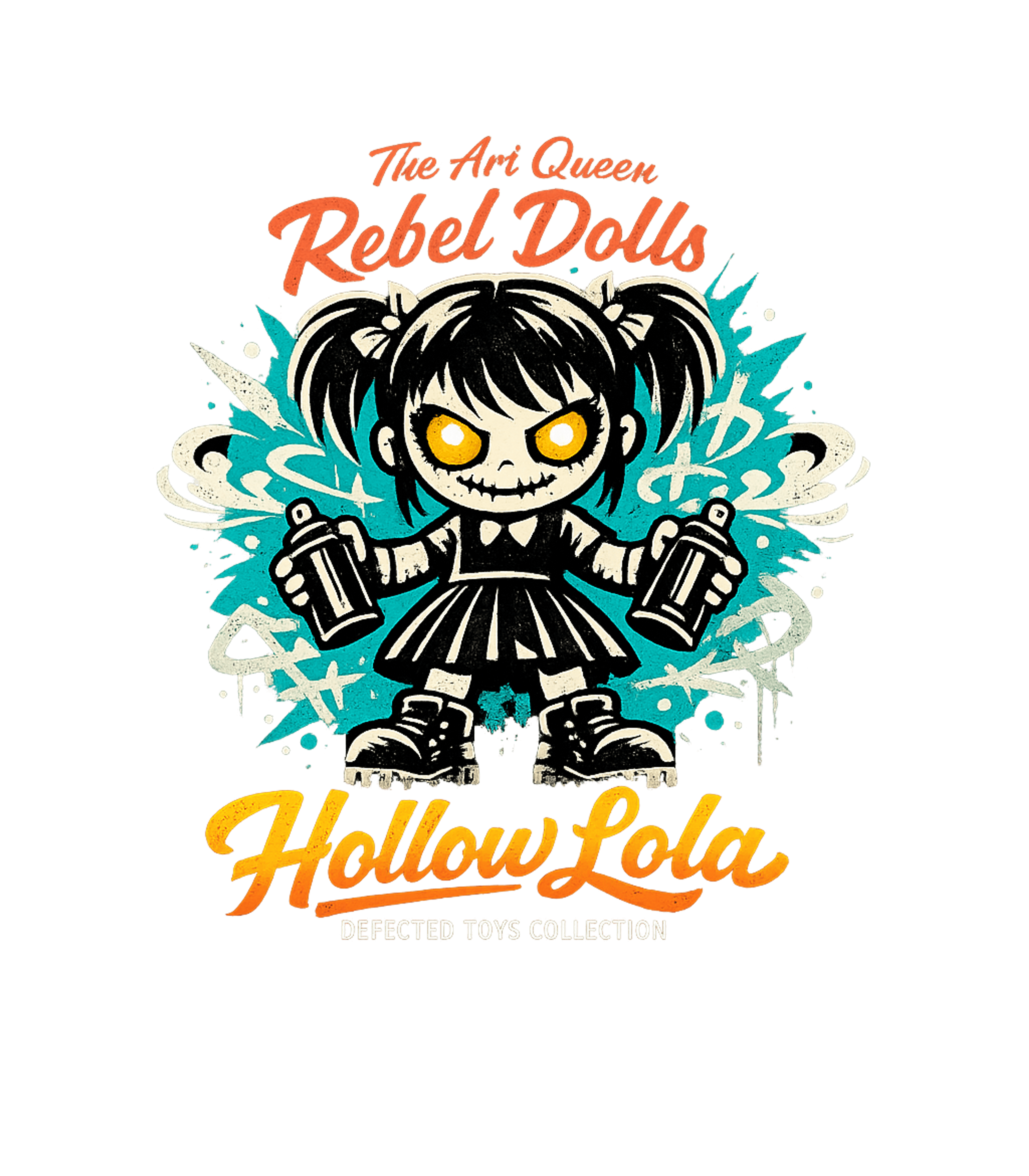 Rebel Dolls Art Queen Music Premium T-Shirt featuring Embrace your rebellious spirit with this edgy 'Hollow Lola' – designed by Geoff Brown @ SunFrog Rebel Dolls Art Queen Music Premium T-Shirt featuring Embrace your rebellious spirit with this edgy 'Hollow Lola' – designed by Geoff Brown @ SunFrog