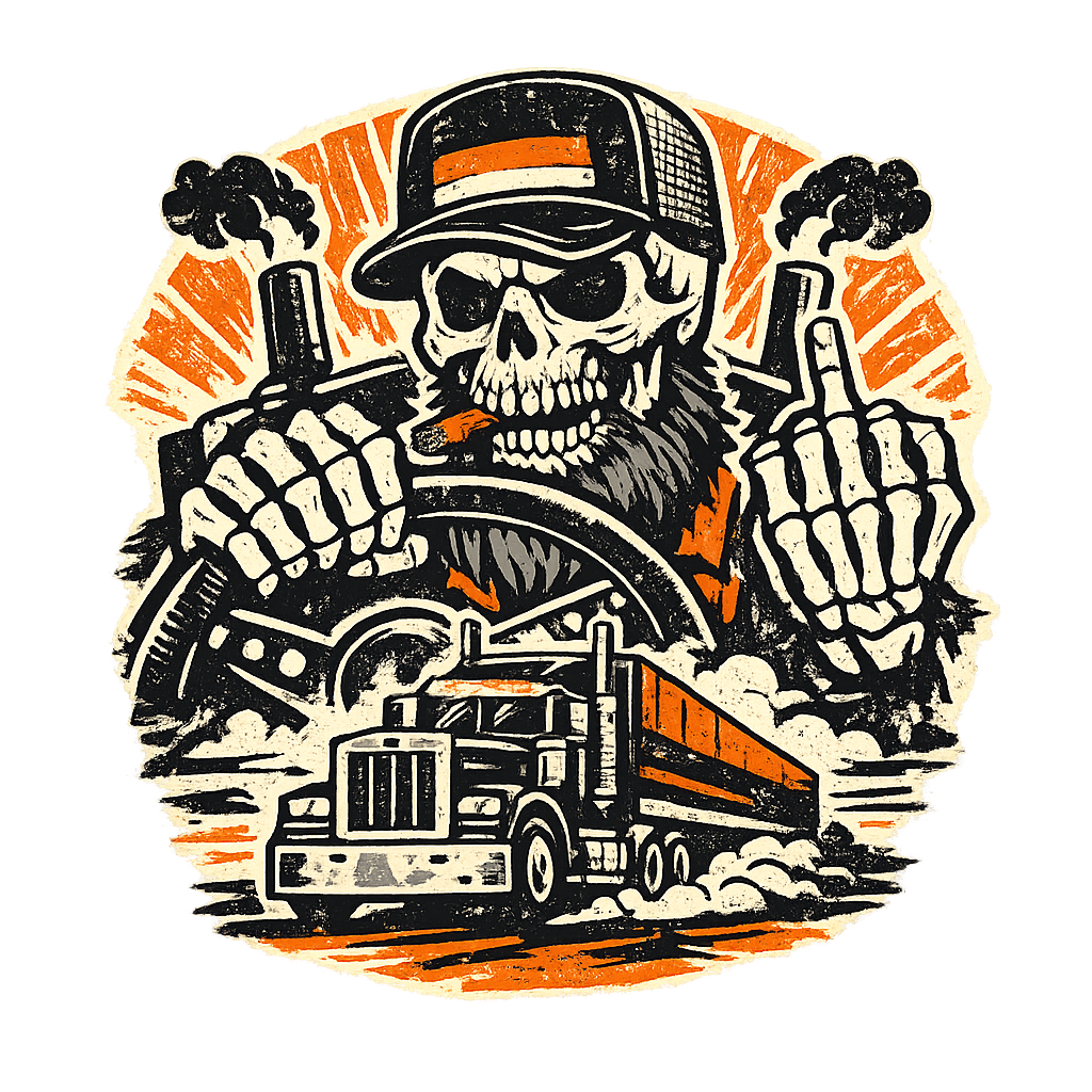Rebel Trucker Skeleton Truck Drivers Hooded Sweatshirt featuring Hit the road with this edgy graphic featuring a cigar-smokin – designed by Noah @ SunFrog Rebel Trucker Skeleton Truck Drivers Hooded Sweatshirt featuring Hit the road with this edgy graphic featuring a cigar-smokin – designed by Noah @ SunFrog