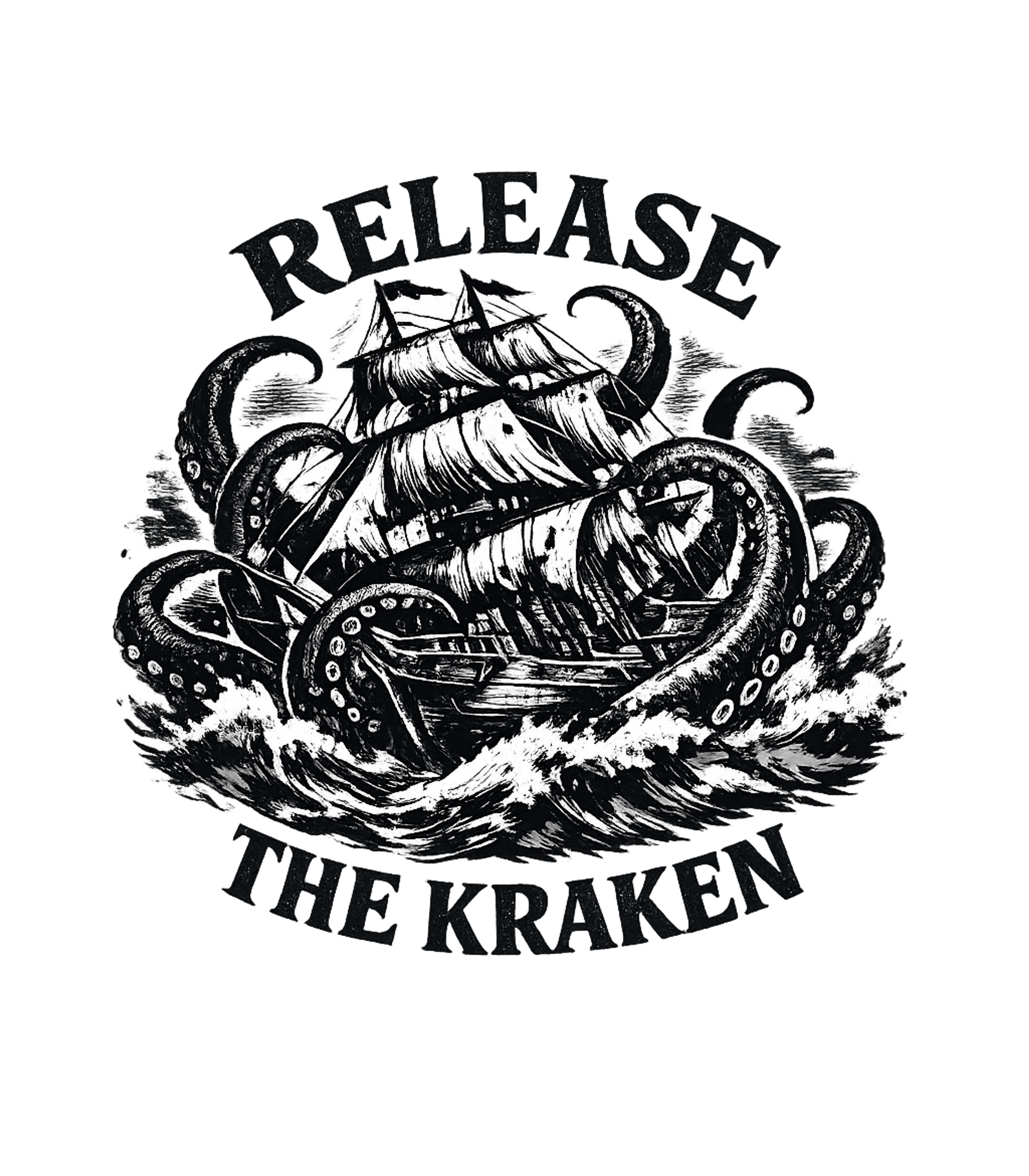 Release The Kraken Boating Premium T-Shirt featuring Embrace the legendary power of the deep with this dramatic b – designed by Geoff Brown @ SunFrog Release The Kraken Boating Premium T-Shirt featuring Embrace the legendary power of the deep with this dramatic b – designed by Geoff Brown @ SunFrog