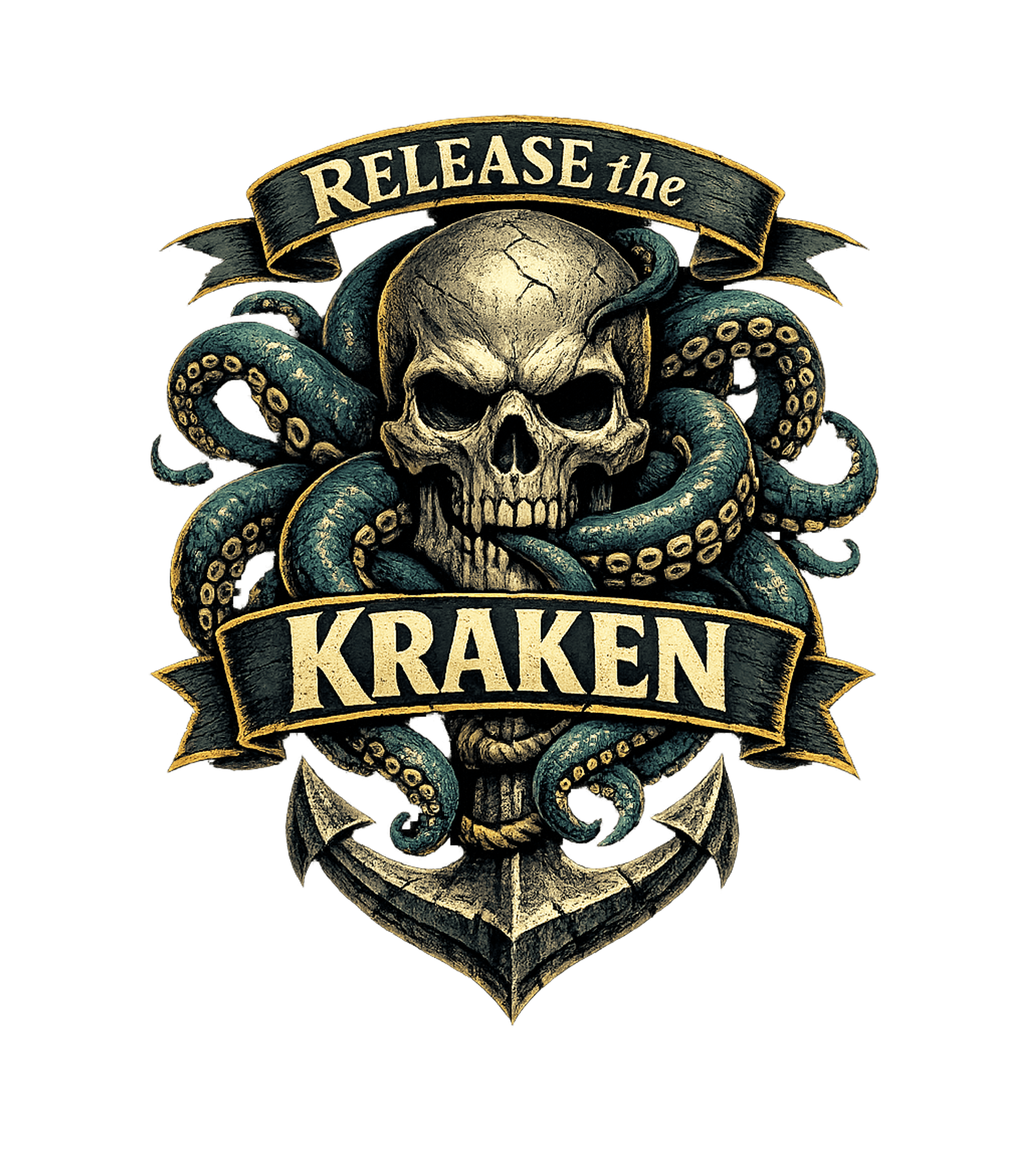 Release The Kraken Skull Boating Crewneck Sweatshirt featuring Unleash the legend with this striking graphic featuring a fe – designed by Geoff Brown @ SunFrog Release The Kraken Skull Boating Crewneck Sweatshirt featuring Unleash the legend with this striking graphic featuring a fe – designed by Geoff Brown @ SunFrog