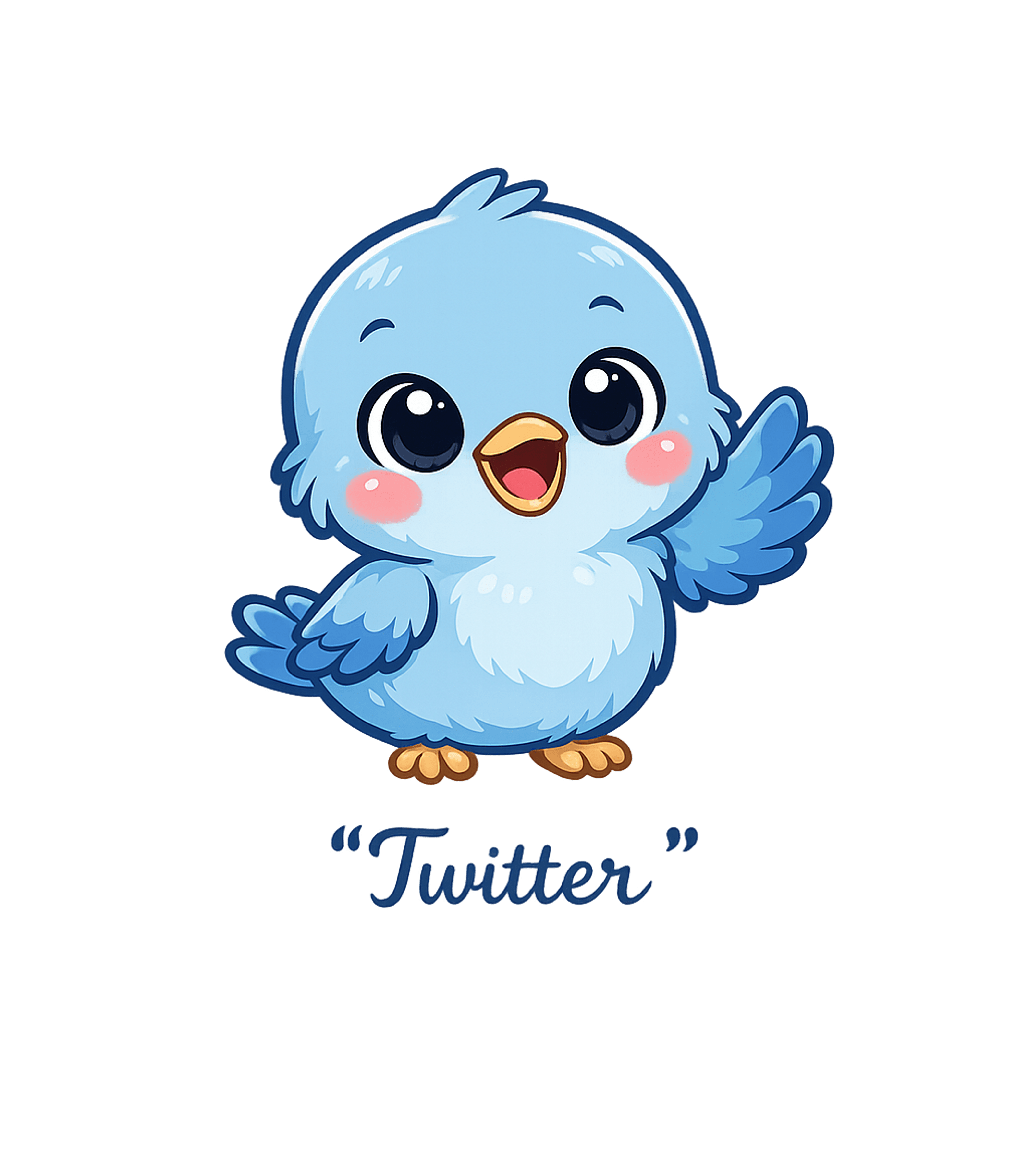 Remembering Twitter Bird Meme Humor Premium T-Shirt featuring This artwork features a cute blue bird with rosy cheeks and – designed by Geoff Brown @ SunFrog Remembering Twitter Bird Meme Humor Premium T-Shirt featuring This artwork features a cute blue bird with rosy cheeks and – designed by Geoff Brown @ SunFrog