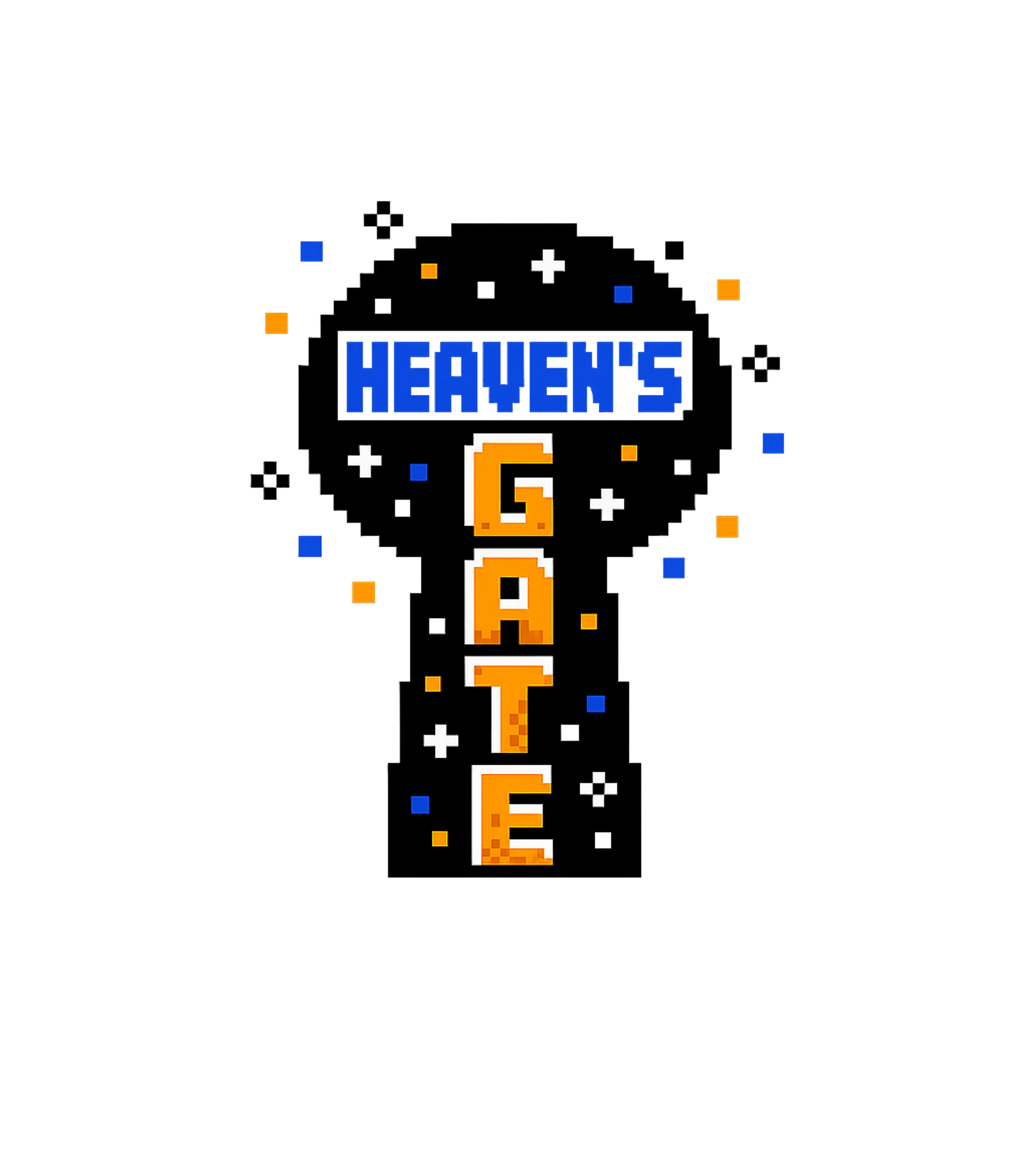 Retro Heaven's Gate Gaming Premium T-Shirt featuring Embrace retro gaming vibes with this pixelated 'Heaven's Gat – designed by Geoff Brown @ SunFrog Retro Heaven's Gate Gaming Premium T-Shirt featuring Embrace retro gaming vibes with this pixelated 'Heaven's Gat – designed by Geoff Brown @ SunFrog