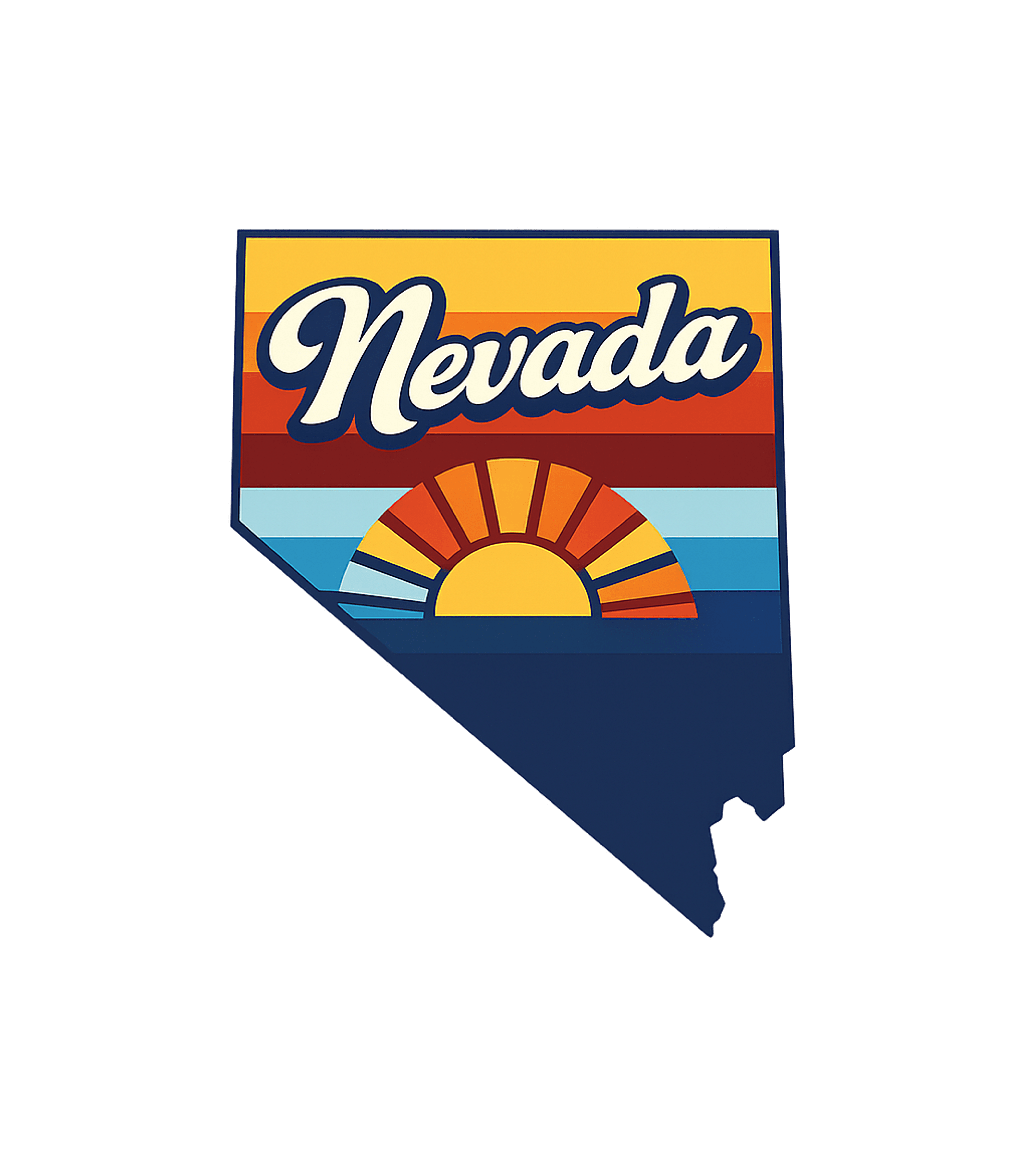 Retro Nevada Sunset Nevada Tank Top featuring Show your love for the Silver State with this vibrant retro- – designed by Geoff Brown @ SunFrog Retro Nevada Sunset Nevada Tank Top featuring Show your love for the Silver State with this vibrant retro- – designed by Geoff Brown @ SunFrog