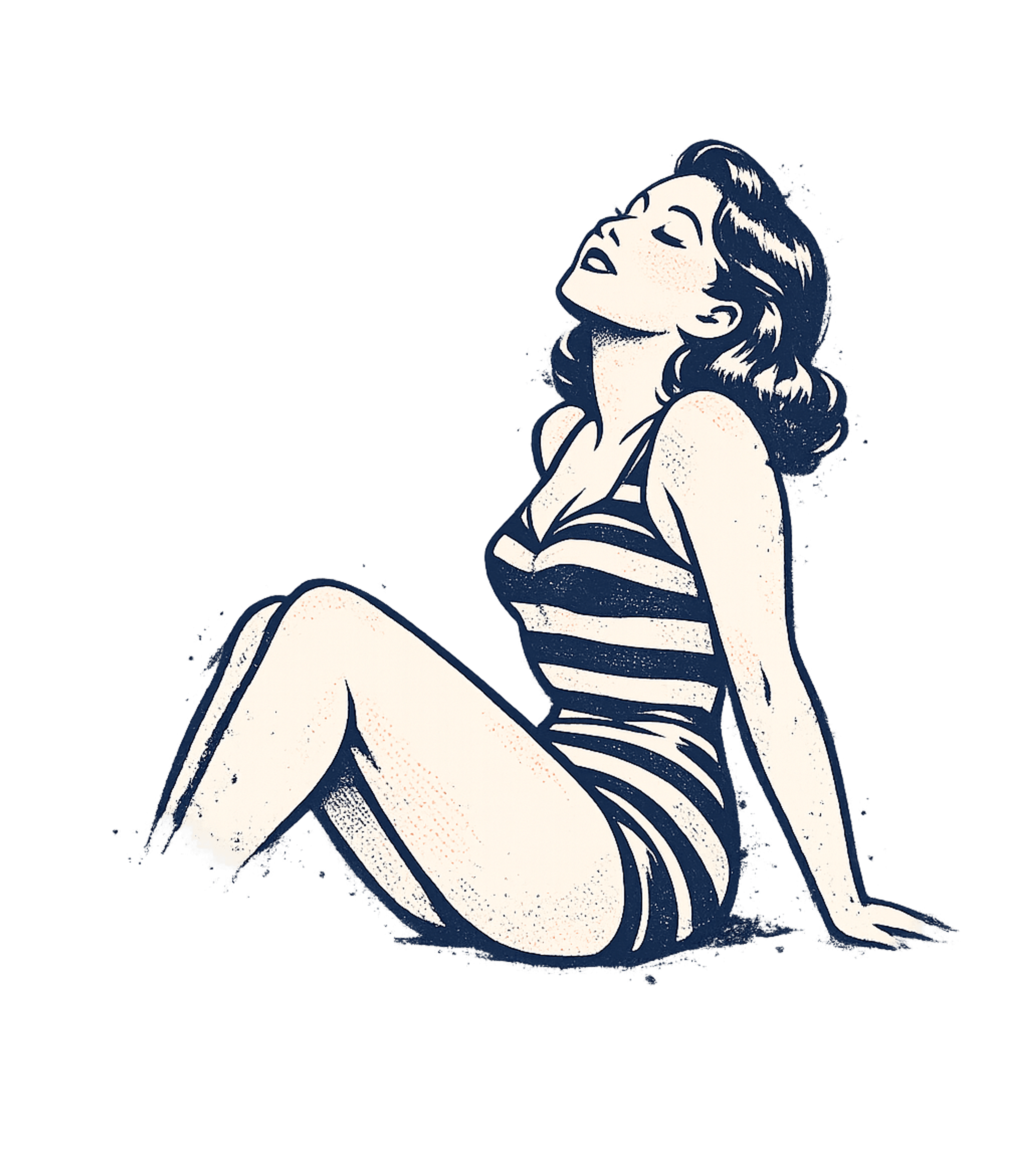 Retro Pin-Up Summer Travel Premium T-Shirt featuring Embrace the carefree spirit of summer with this charming ret – designed by Geoff Brown @ SunFrog Retro Pin-Up Summer Travel Premium T-Shirt featuring Embrace the carefree spirit of summer with this charming ret – designed by Geoff Brown @ SunFrog