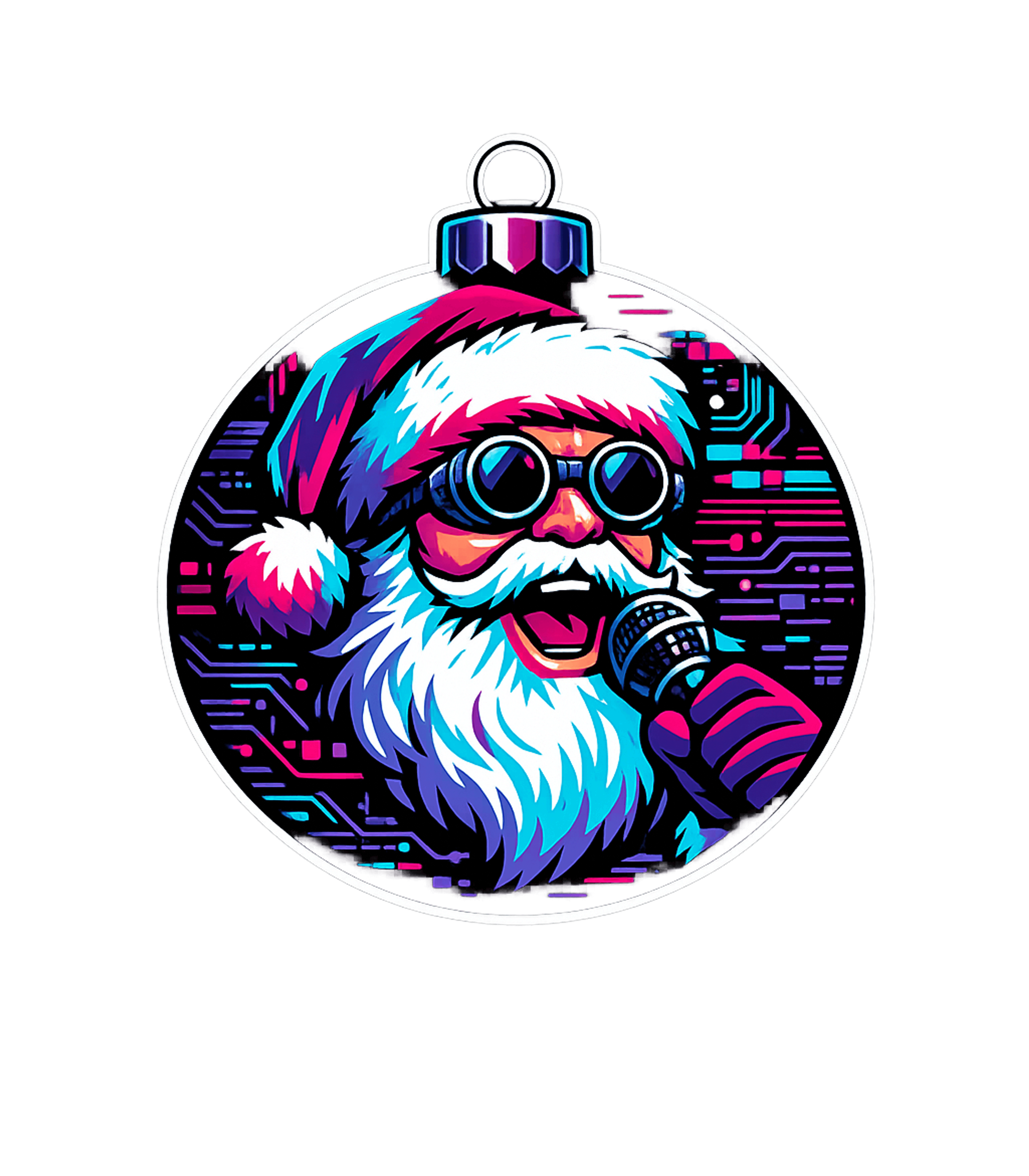 Rocking Cyber Santa Music Hooded Sweatshirt featuring Hit all the right notes this holiday season with the Rocking – designed by Geoff Brown @ SunFrog Rocking Cyber Santa Music Hooded Sweatshirt featuring Hit all the right notes this holiday season with the Rocking – designed by Geoff Brown @ SunFrog