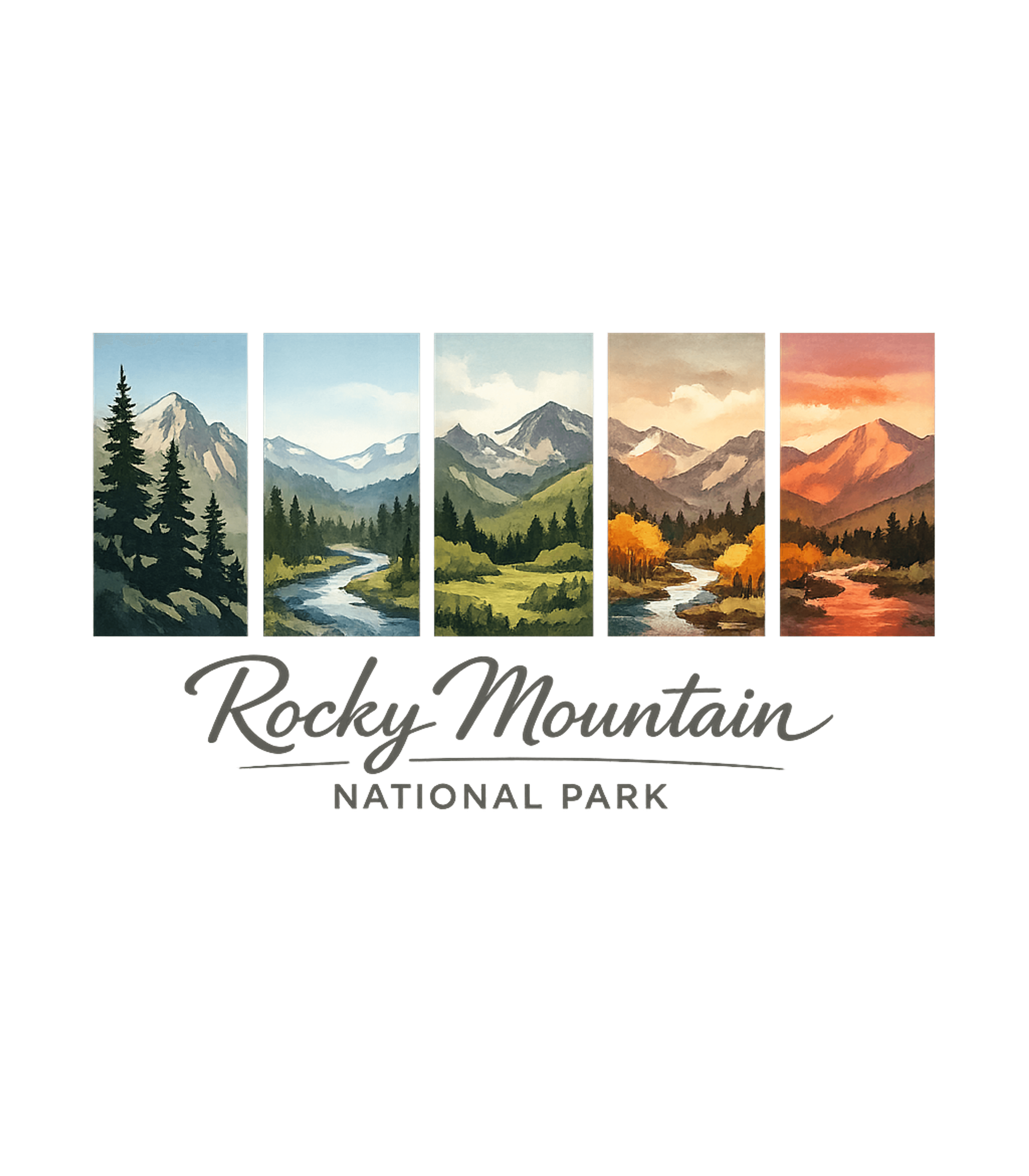 Rocky Mountain Park Nature Hiking Premium T-Shirt featuring Celebrate the majestic beauty of Rocky Mountain National Par – designed by Geoff Brown @ SunFrog Rocky Mountain Park Nature Hiking Premium T-Shirt featuring Celebrate the majestic beauty of Rocky Mountain National Par – designed by Geoff Brown @ SunFrog