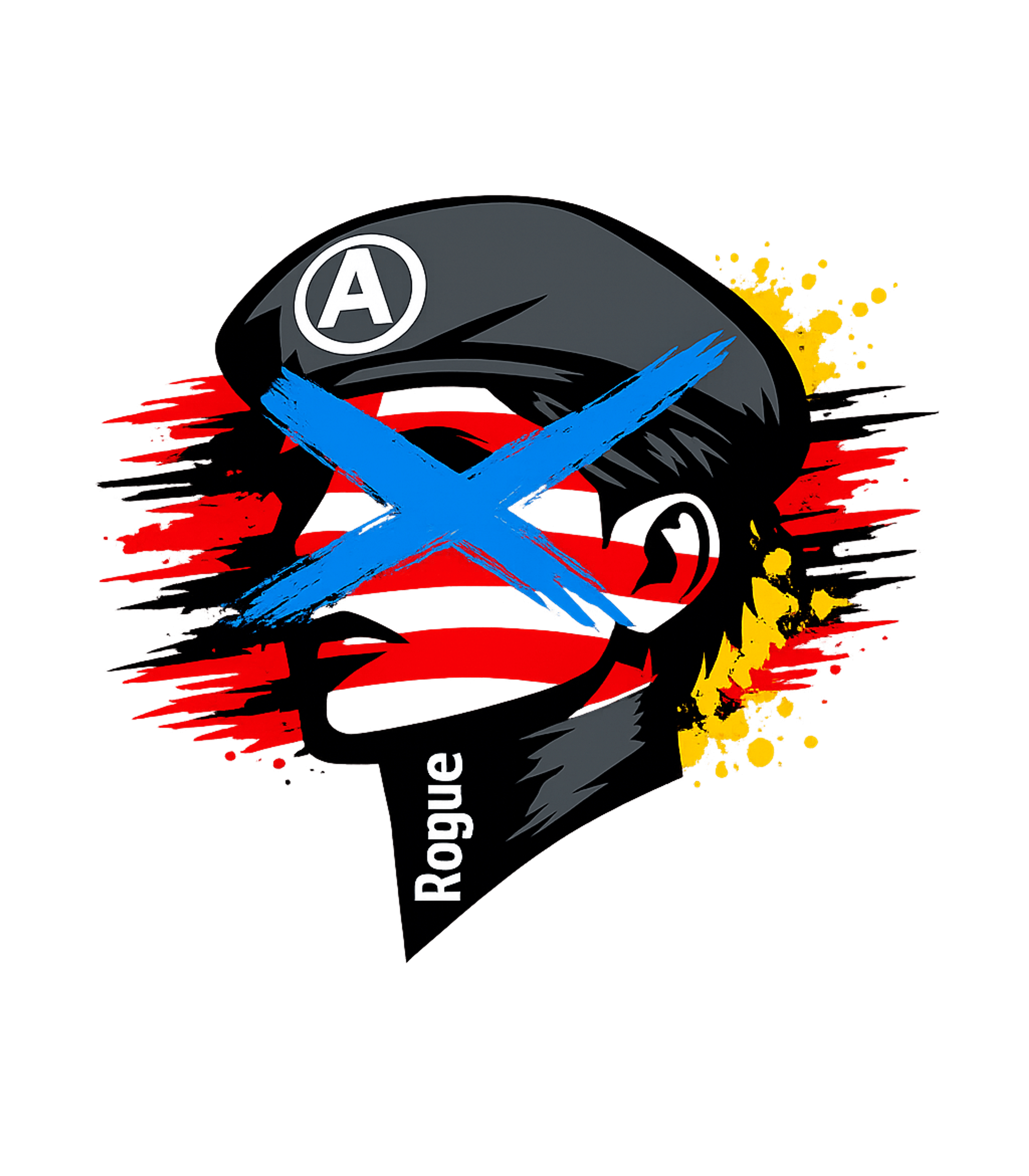 Rogue Blue X Gaming Premium T-Shirt featuring Embrace your mutant style with this bold graphic featuring a – designed by Geoff Brown @ SunFrog Rogue Blue X Gaming Premium T-Shirt featuring Embrace your mutant style with this bold graphic featuring a – designed by Geoff Brown @ SunFrog