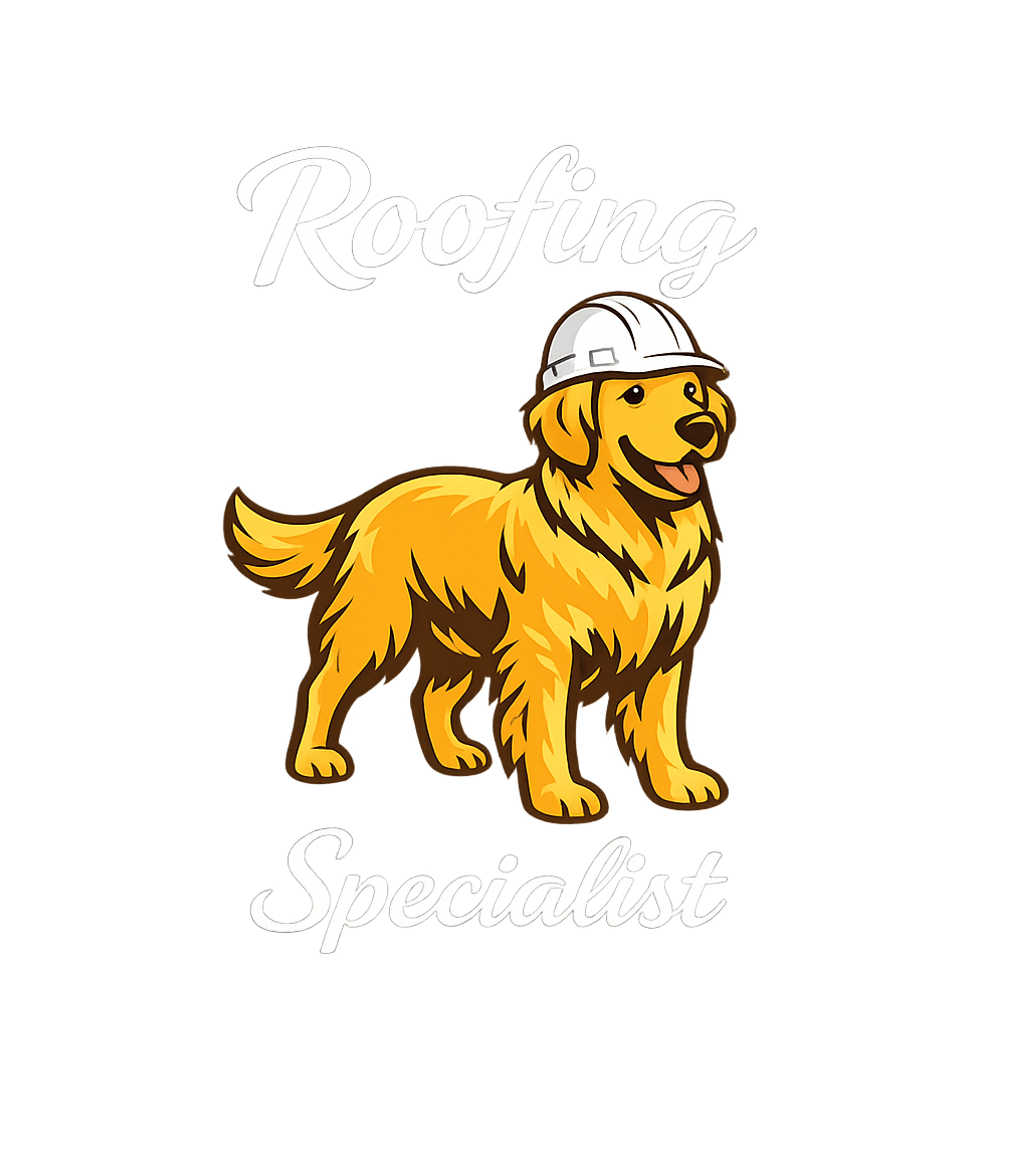 Roofing Specialist Dog Construction Hooded Sweatshirt featuring Show your love for roofing and dogs with this fun graphic te – designed by Geoff Brown @ SunFrog Roofing Specialist Dog Construction Hooded Sweatshirt featuring Show your love for roofing and dogs with this fun graphic te – designed by Geoff Brown @ SunFrog