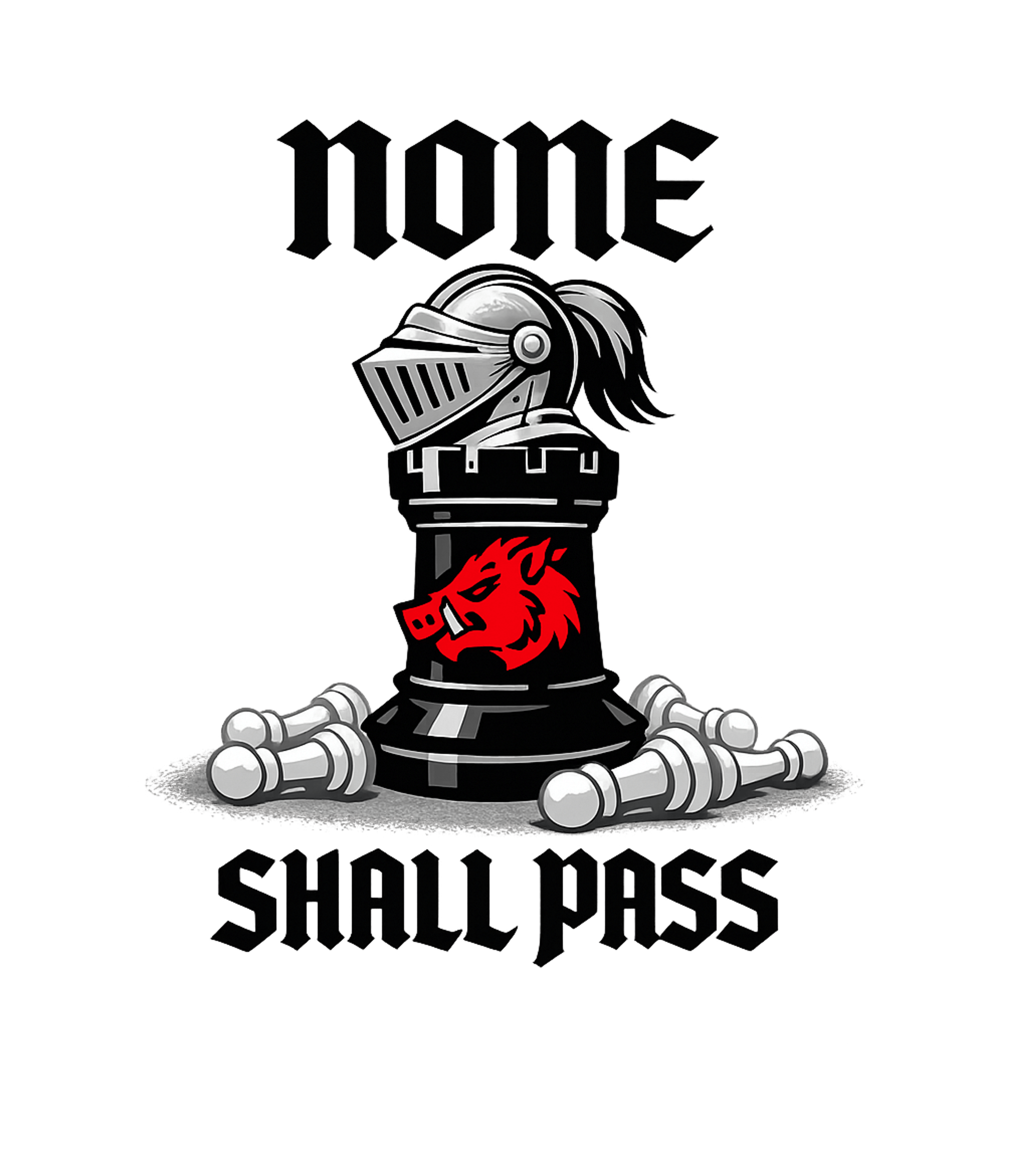 Rook Knight Boar Victory Gaming Hooded Sweatshirt featuring Show your strategic dominance with this bold artwork featuri – designed by Geoff Brown @ SunFrog Rook Knight Boar Victory Gaming Hooded Sweatshirt featuring Show your strategic dominance with this bold artwork featuri – designed by Geoff Brown @ SunFrog