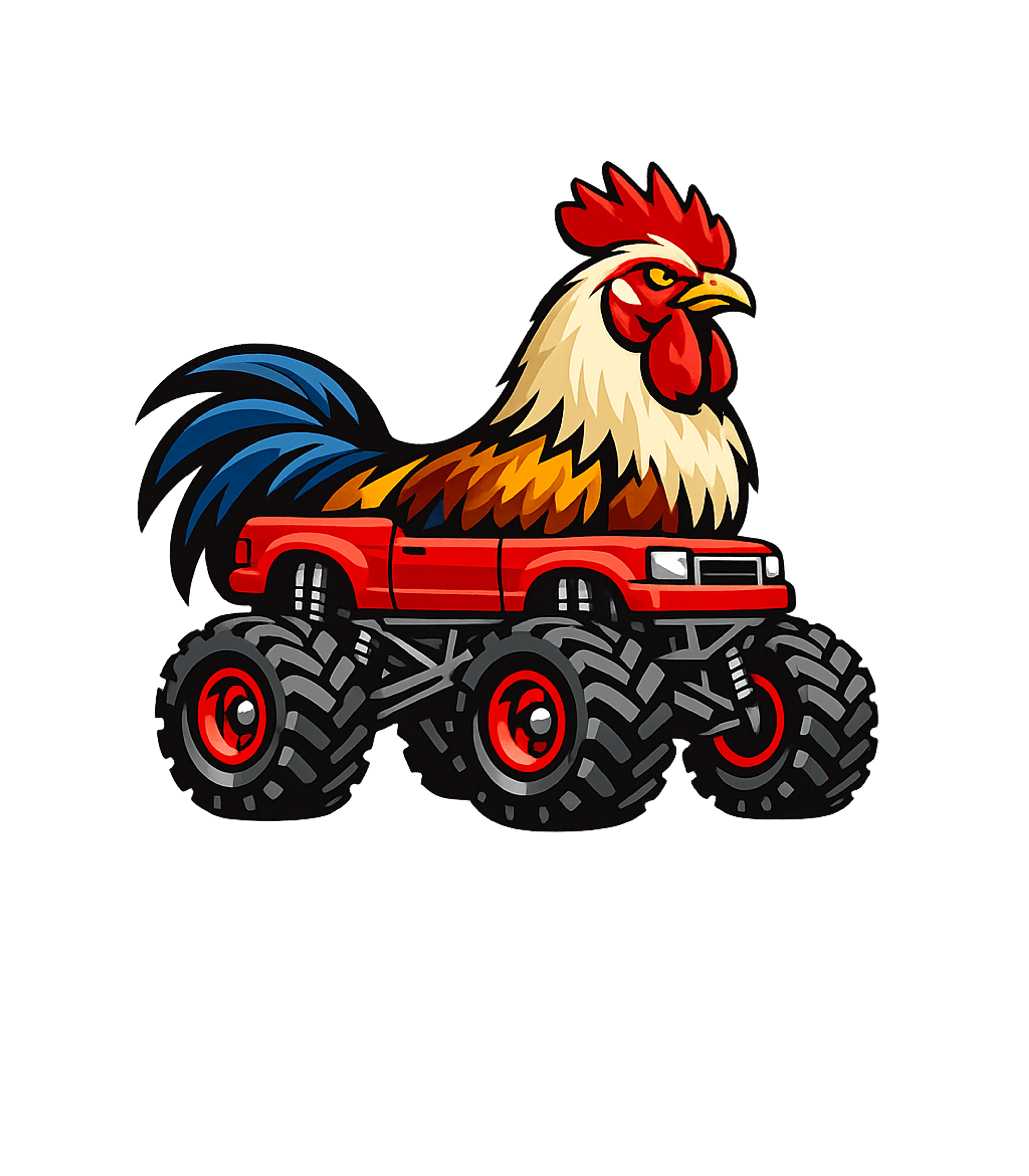 Rooster Monster Truck Farm Animals Premium T-Shirt featuring Show off your unique sense of humor with this bold graphic f – designed by Geoff Brown @ SunFrog Rooster Monster Truck Farm Animals Premium T-Shirt featuring Show off your unique sense of humor with this bold graphic f – designed by Geoff Brown @ SunFrog