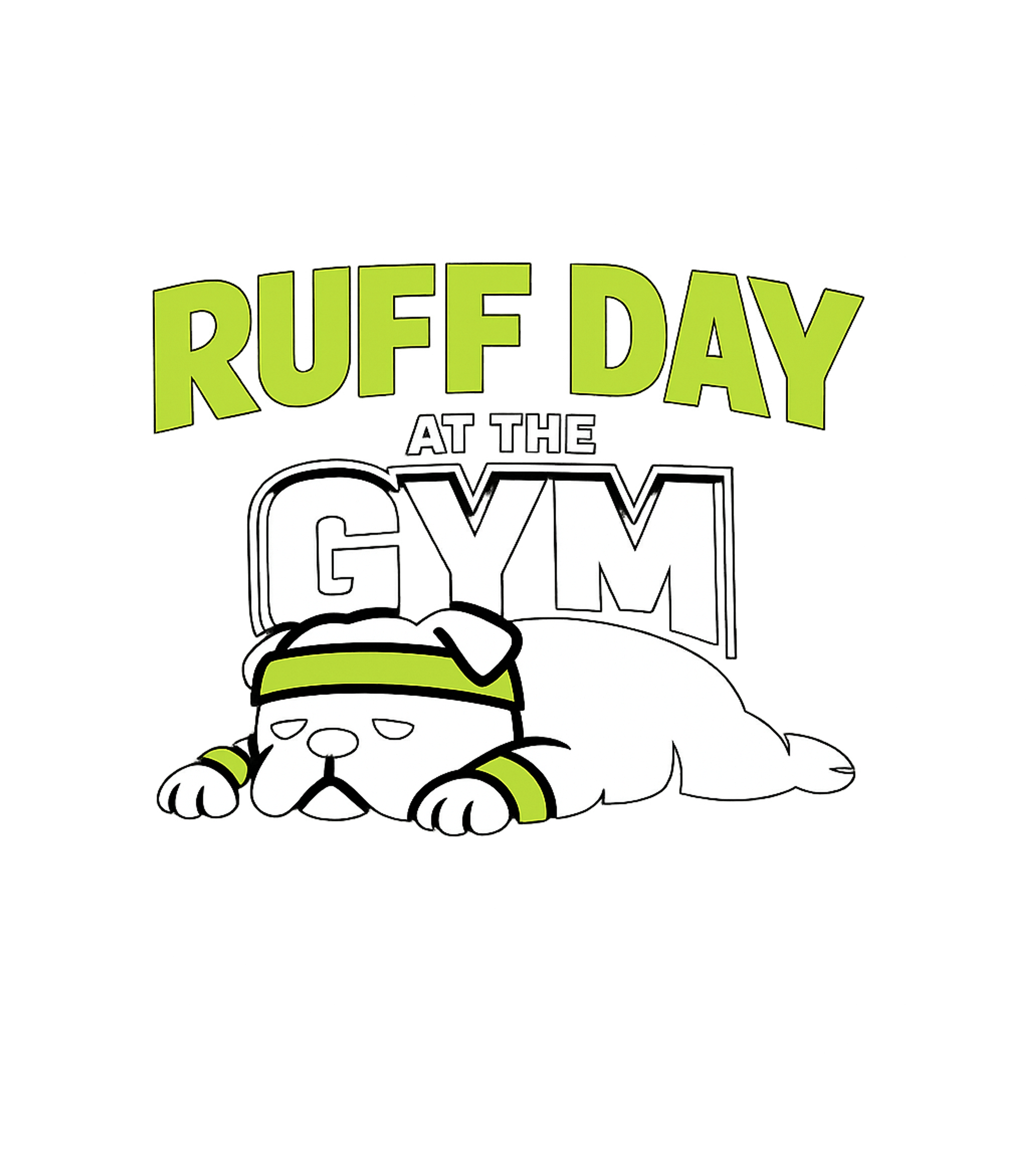 Ruff Day At The Gym Dogs Premium T-Shirt featuring This humorous graphic features a tired bulldog after a worko – designed by Geoff Brown @ SunFrog Ruff Day At The Gym Dogs Premium T-Shirt featuring This humorous graphic features a tired bulldog after a worko – designed by Geoff Brown @ SunFrog
