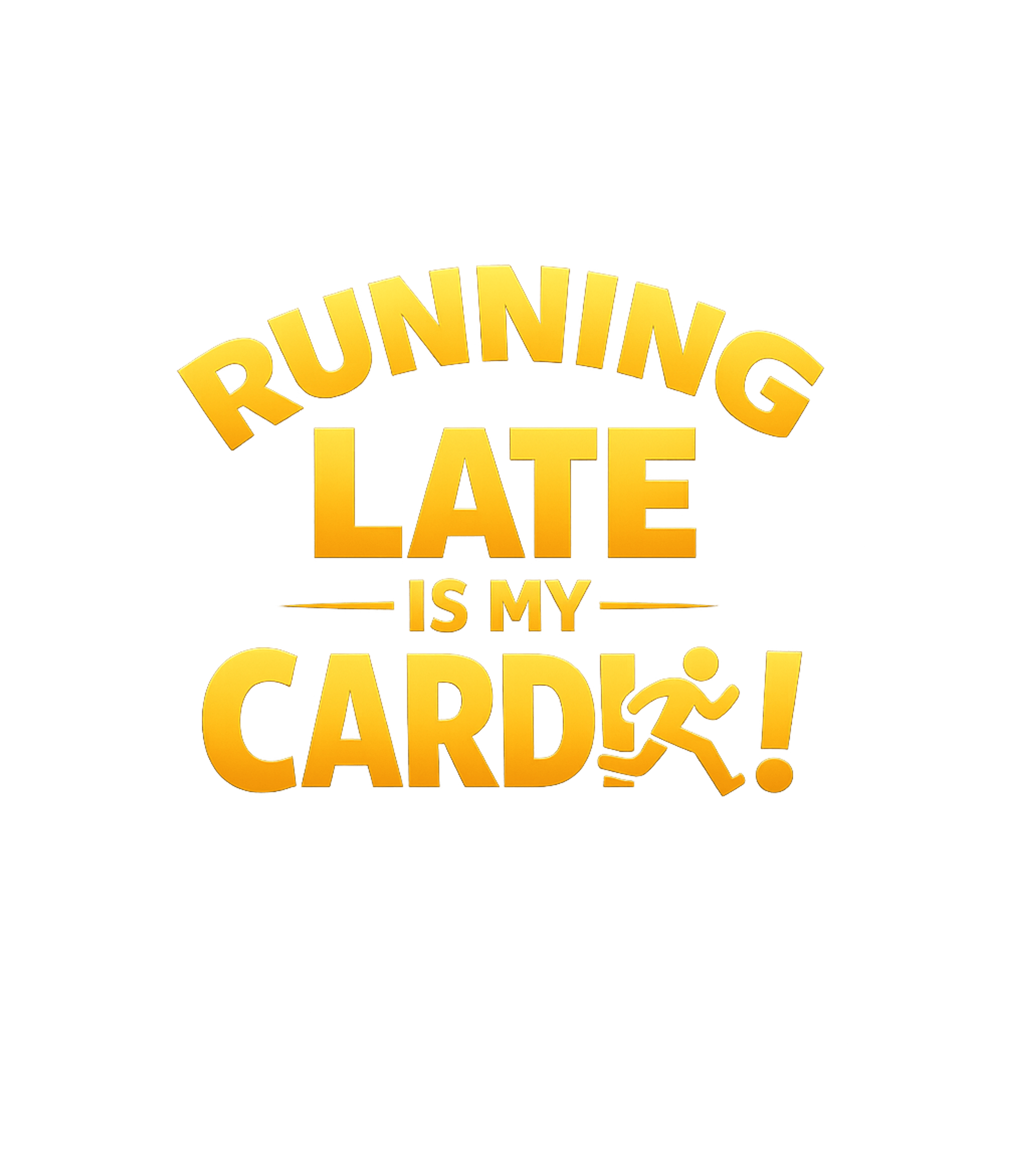 Running Late Is My Card Sarcasm Crewneck Sweatshirt featuring Embrace your perpetually late nature with this funny graphic – designed by Geoff Brown @ SunFrog Running Late Is My Card Sarcasm Crewneck Sweatshirt featuring Embrace your perpetually late nature with this funny graphic – designed by Geoff Brown @ SunFrog