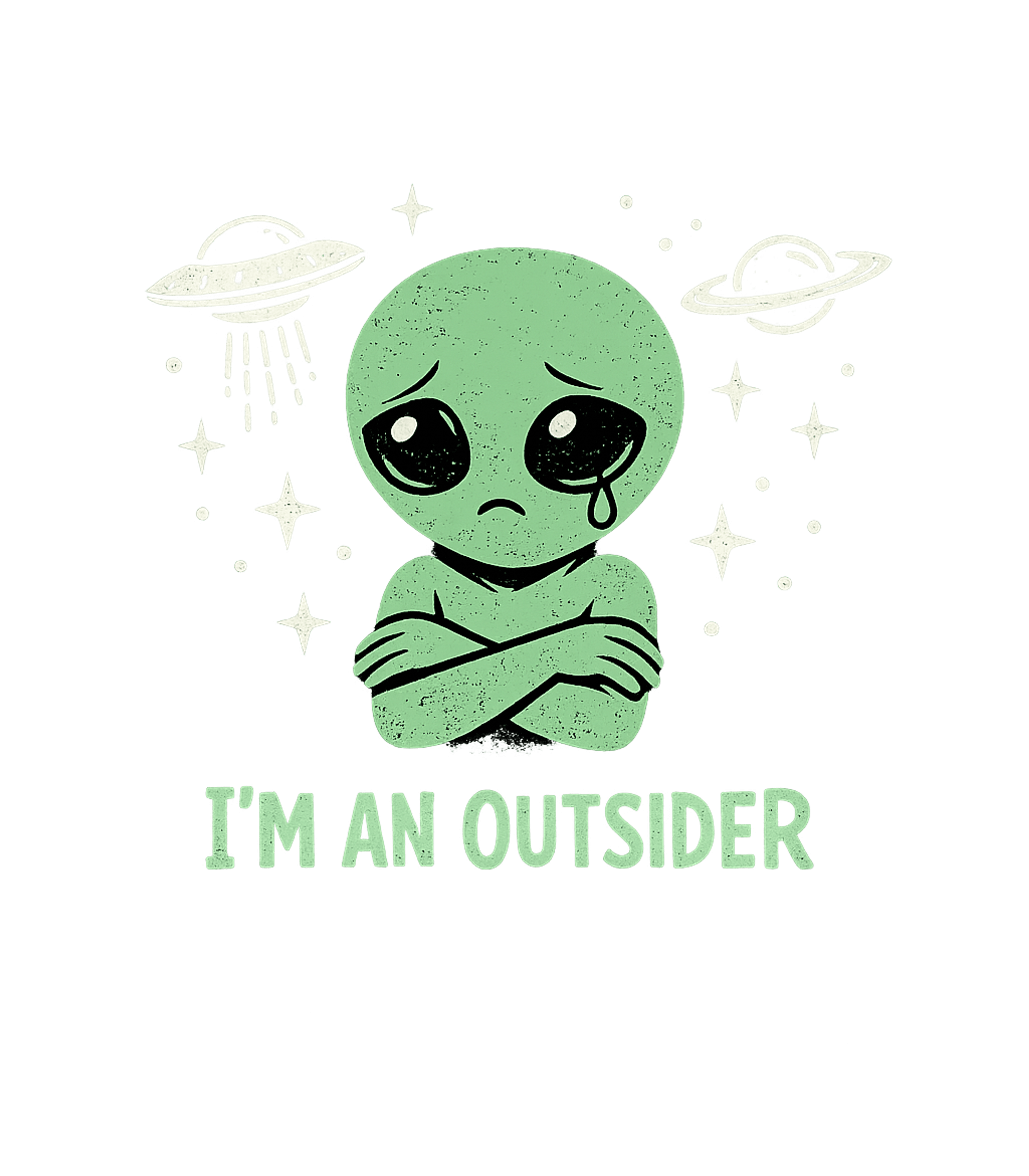 Sad Alien Outsider Meme Humor Premium T-Shirt featuring Embrace your unique identity with this melancholic alien des – designed by Geoff Brown @ SunFrog Sad Alien Outsider Meme Humor Premium T-Shirt featuring Embrace your unique identity with this melancholic alien des – designed by Geoff Brown @ SunFrog