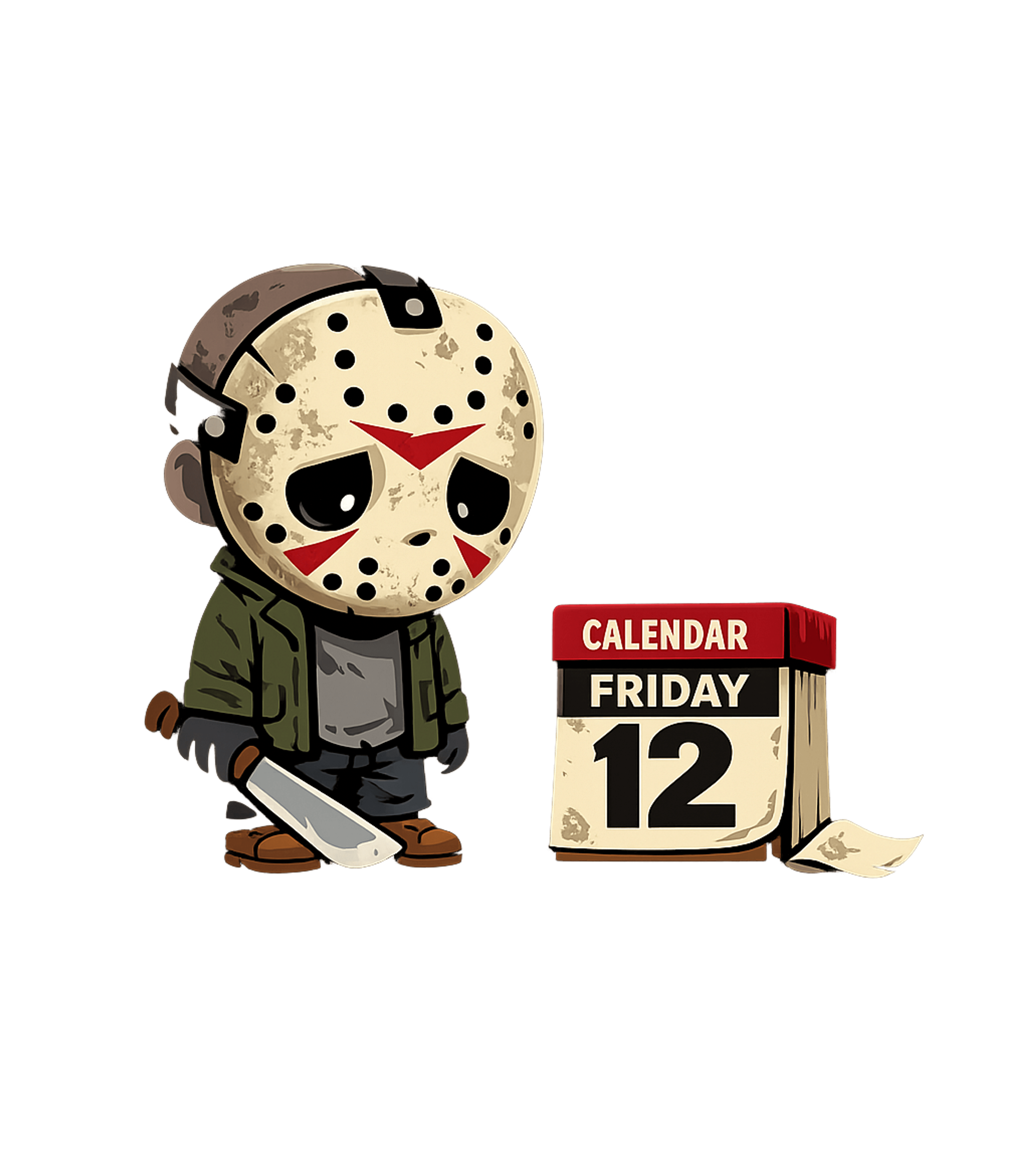 Sad Friday The 12th halloween Premium T-Shirt featuring Show your love for classic horror with this cute, melancholi – designed by Geoff Brown @ SunFrog Sad Friday The 12th halloween Premium T-Shirt featuring Show your love for classic horror with this cute, melancholi – designed by Geoff Brown @ SunFrog