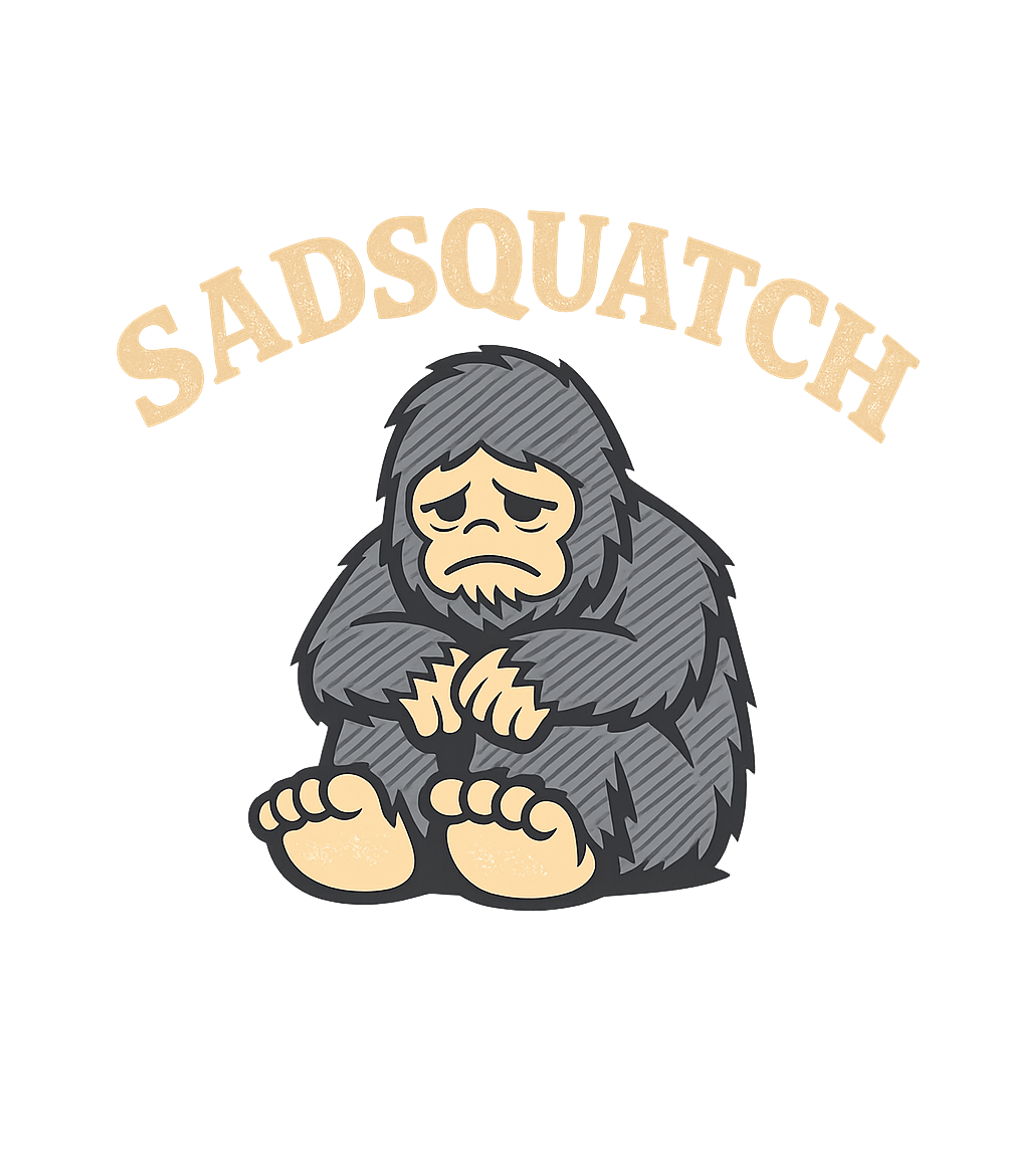 Sadsquatch Funny Bigfoot Dad Jokes Premium T-Shirt featuring Embrace your inner melancholic beast with this humorous Sads – designed by Geoff Brown @ SunFrog Sadsquatch Funny Bigfoot Dad Jokes Premium T-Shirt featuring Embrace your inner melancholic beast with this humorous Sads – designed by Geoff Brown @ SunFrog