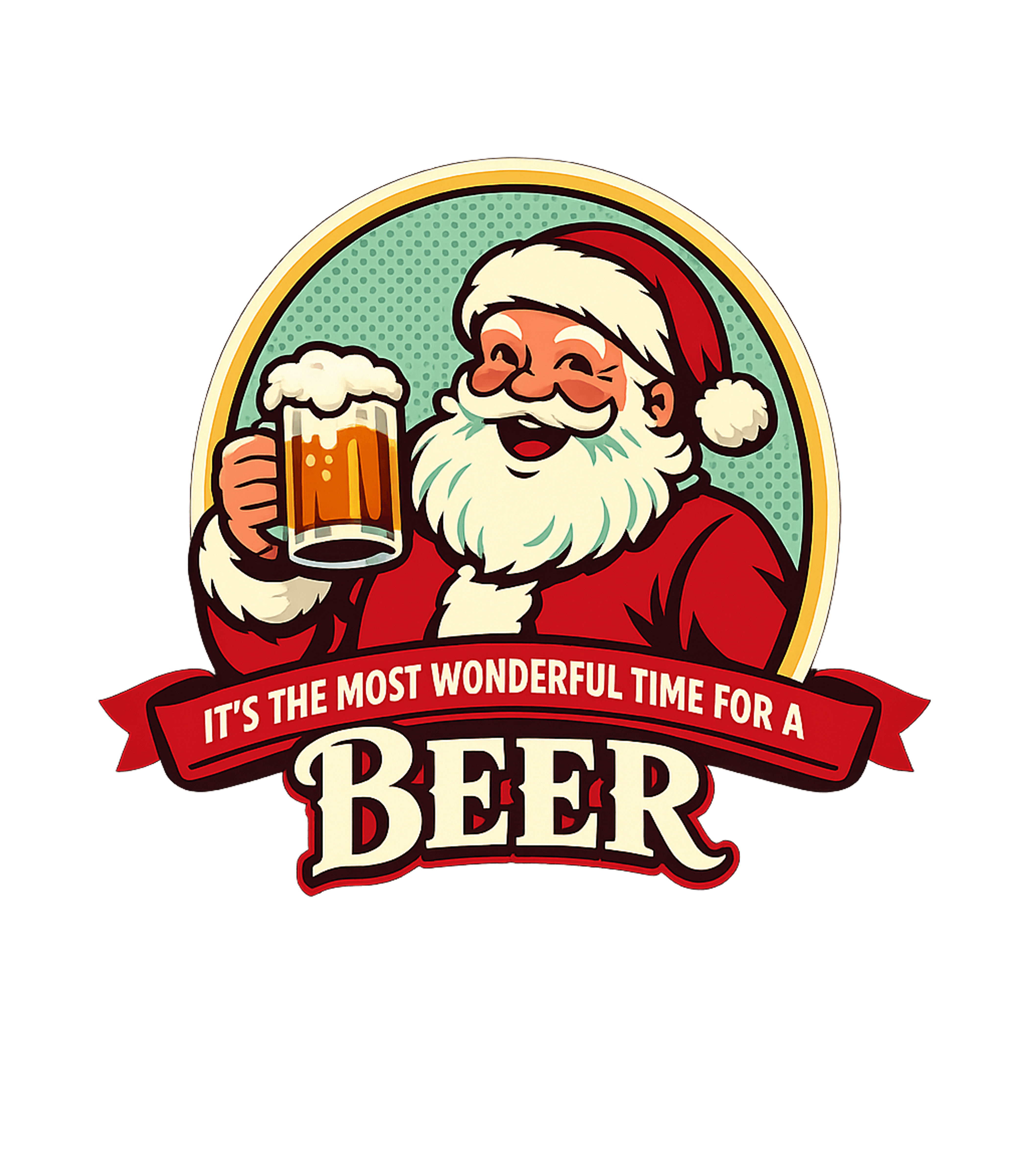 Santa Beer Christmas Dad Jokes Premium T-Shirt featuring Celebrate the holidays with a twist! This festive design fea – designed by Geoff Brown @ SunFrog Santa Beer Christmas Dad Jokes Premium T-Shirt featuring Celebrate the holidays with a twist! This festive design fea – designed by Geoff Brown @ SunFrog
