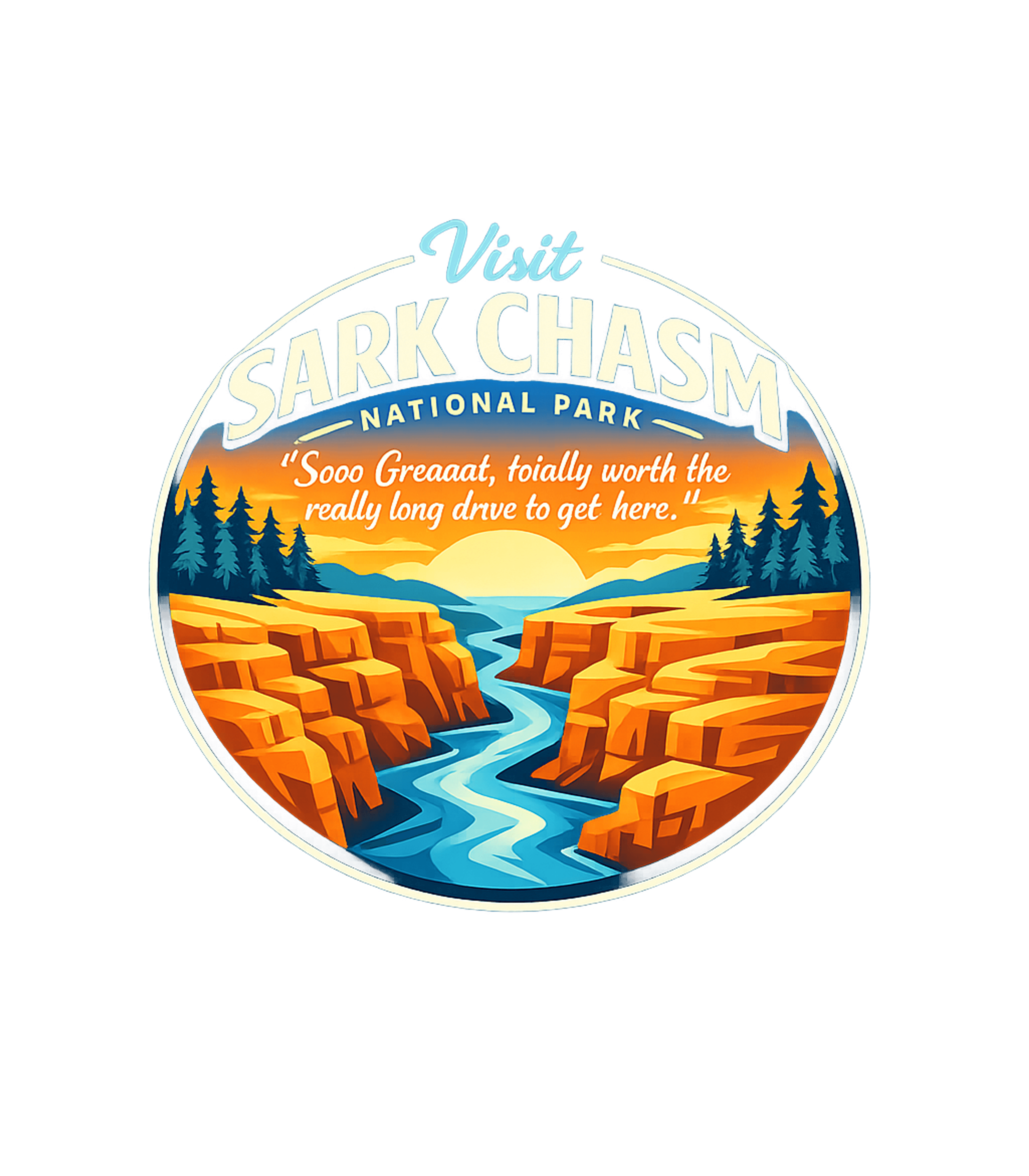 Sark Chasm National Park Sarcasm Premium T-Shirt featuring Embrace the sarcastic spirit of the outdoors with this vinta – designed by Geoff Brown @ SunFrog Sark Chasm National Park Sarcasm Premium T-Shirt featuring Embrace the sarcastic spirit of the outdoors with this vinta – designed by Geoff Brown @ SunFrog