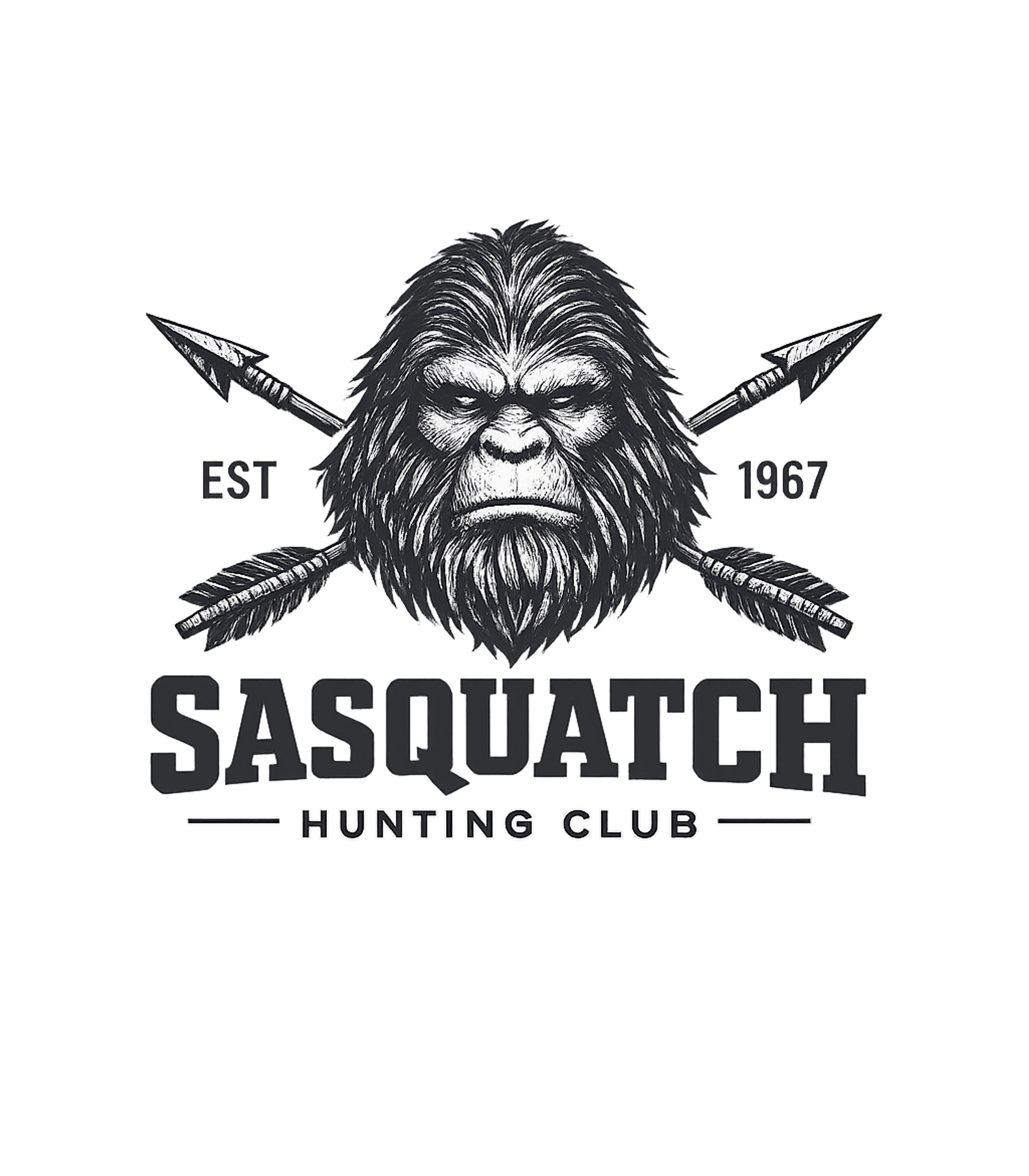 Sasquatch Hunting Club Hunting Crewneck Sweatshirt featuring Show your elusive spirit with this vintage-style Sasquatch H – designed by Geoff Brown @ SunFrog Sasquatch Hunting Club Hunting Crewneck Sweatshirt featuring Show your elusive spirit with this vintage-style Sasquatch H – designed by Geoff Brown @ SunFrog