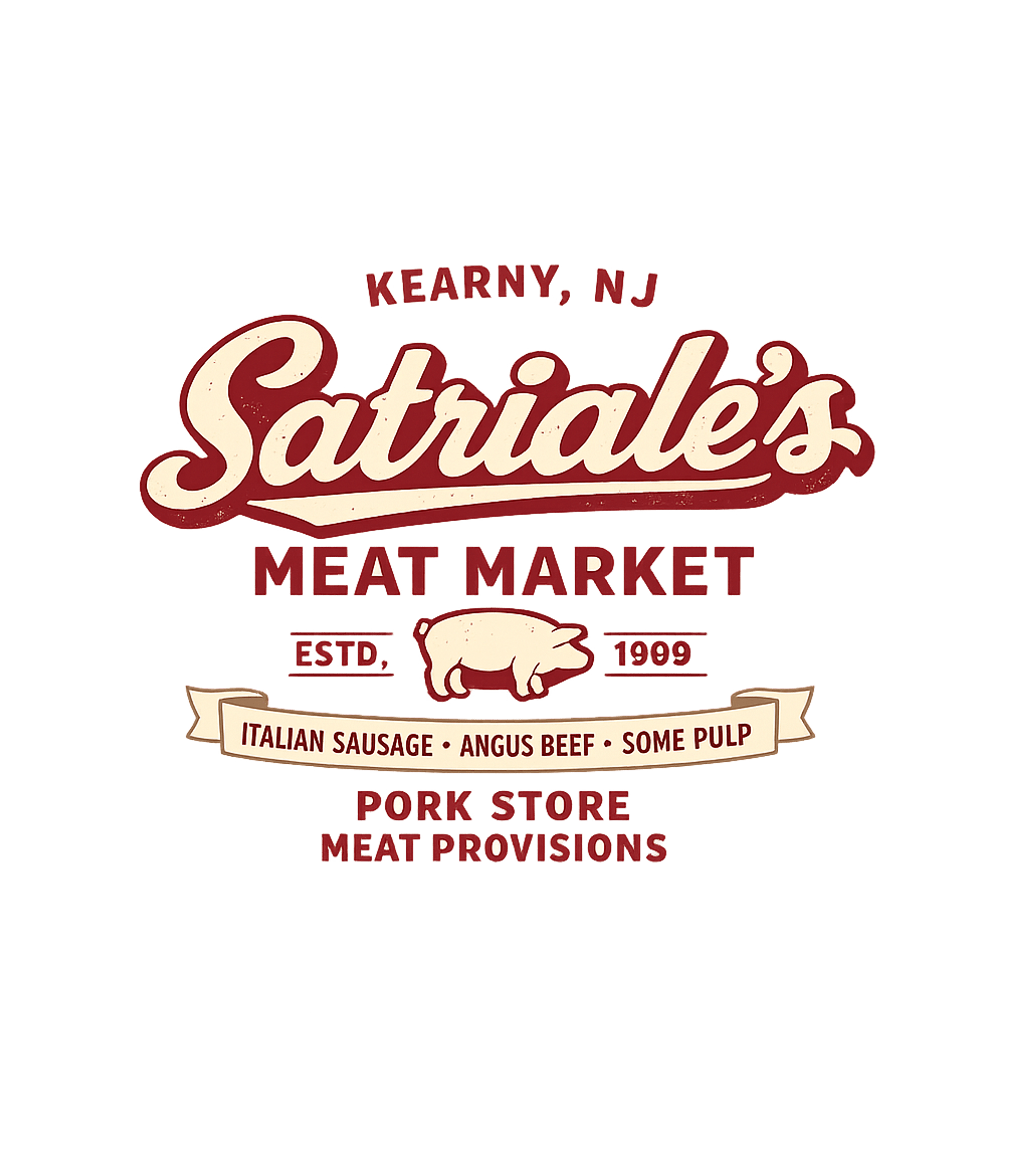 Satriale's Meat Market New Jersey Tank Top featuring Step back in time with this vintage-inspired graphic tee fea – designed by Geoff Brown @ SunFrog Satriale's Meat Market New Jersey Tank Top featuring Step back in time with this vintage-inspired graphic tee fea – designed by Geoff Brown @ SunFrog