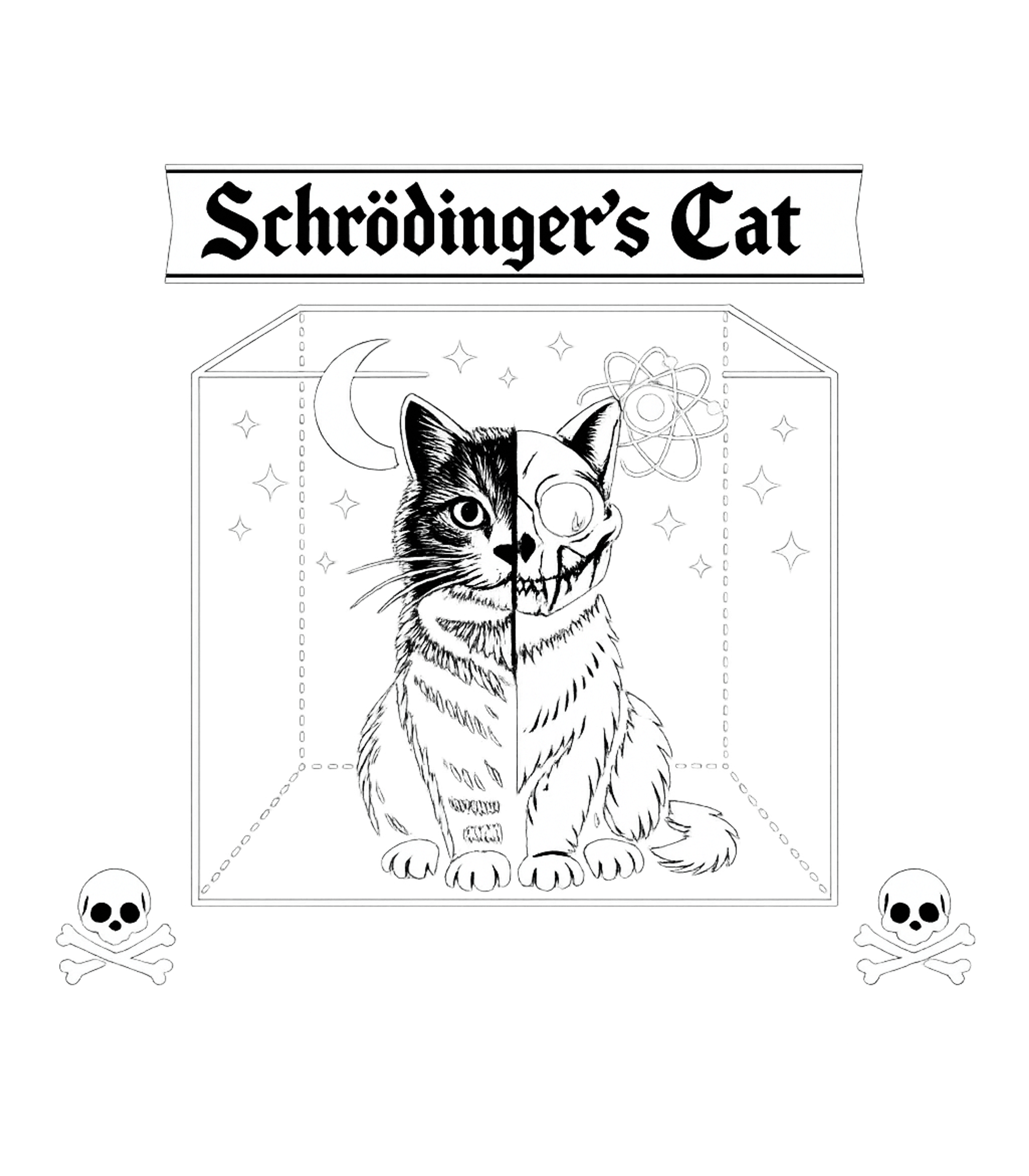 Schrödinger's Cat Paradox Cats Premium T-Shirt featuring Unravel the mysteries of quantum mechanics with this clever – designed by Geoff Brown @ SunFrog Schrödinger's Cat Paradox Cats Premium T-Shirt featuring Unravel the mysteries of quantum mechanics with this clever – designed by Geoff Brown @ SunFrog