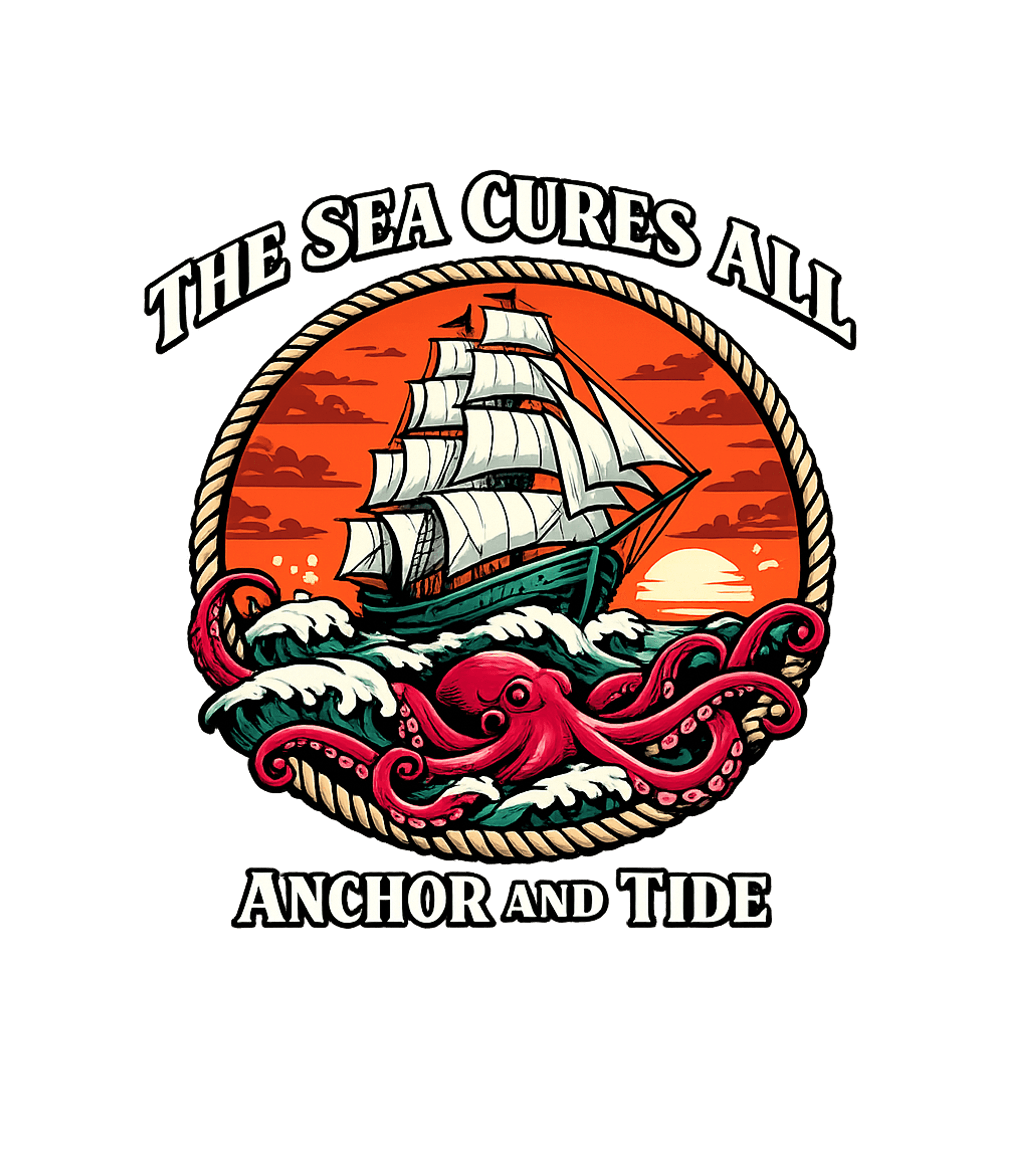 Sea Cures All Boating Premium T-Shirt featuring This vintage-style graphic tee captures the adventurous spir – designed by Geoff Brown @ SunFrog Sea Cures All Boating Premium T-Shirt featuring This vintage-style graphic tee captures the adventurous spir – designed by Geoff Brown @ SunFrog