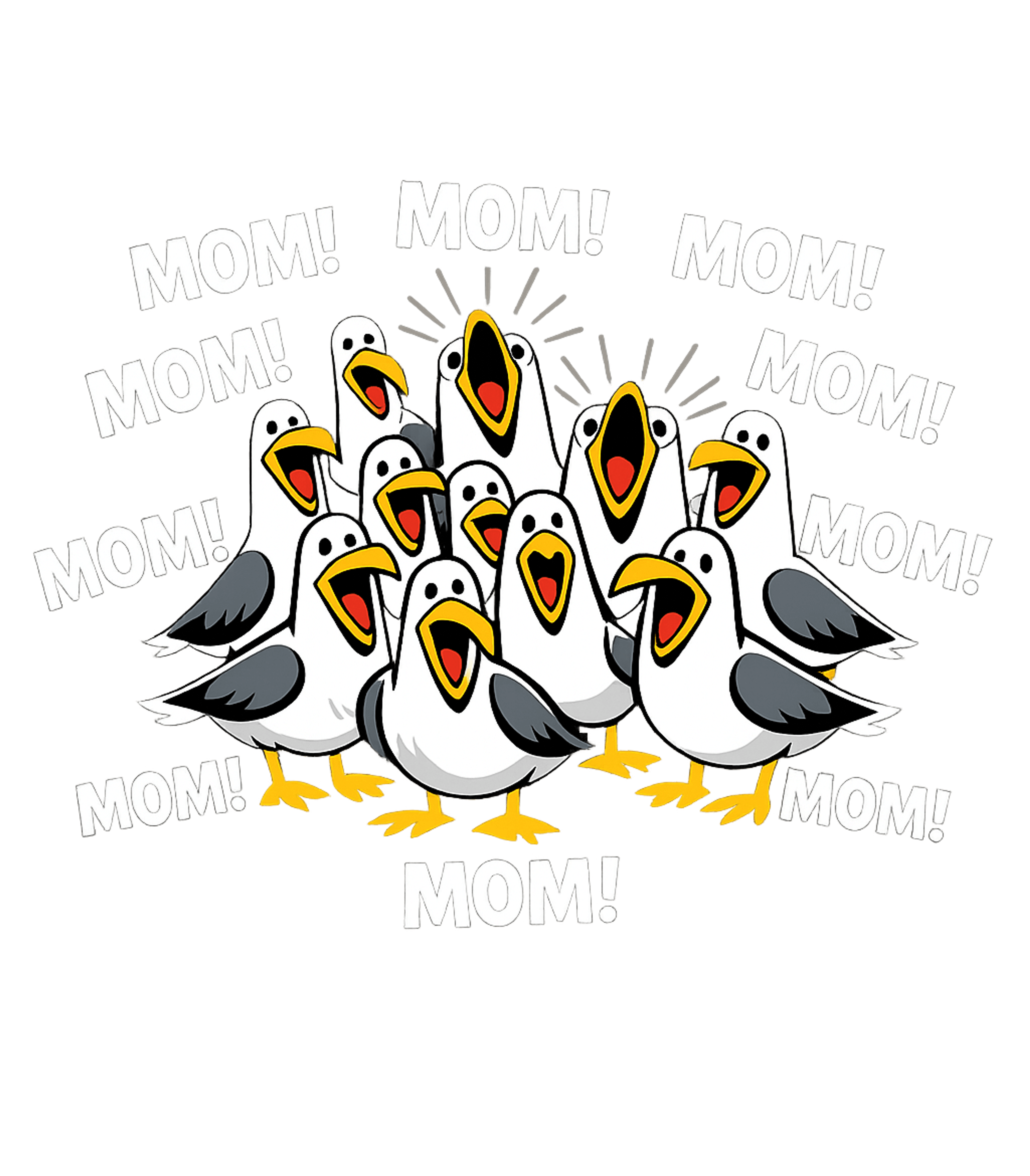 Seagulls Calling Mom Mother’s Day Crewneck Sweatshirt featuring Embrace the humor of motherhood with this funny graphic feat – designed by Geoff Brown @ SunFrog Seagulls Calling Mom Mother’s Day Crewneck Sweatshirt featuring Embrace the humor of motherhood with this funny graphic feat – designed by Geoff Brown @ SunFrog