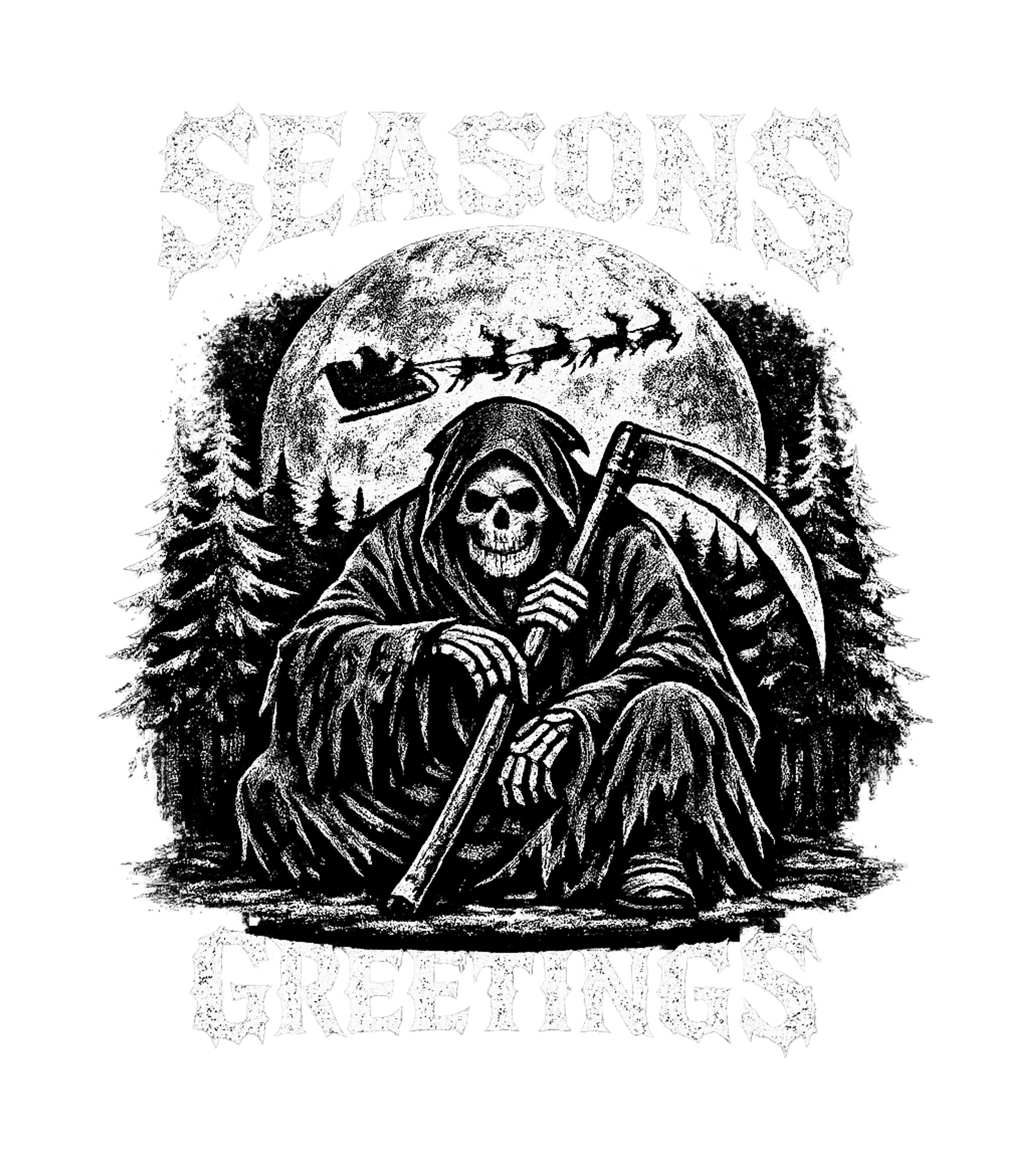 Seasons Greetings Reaper Men's T Shirt Graphic Premium T-Shirt featuring Generated via Design Mixer – designed by Geoff Brown @ SunFrog Seasons Greetings Reaper Men's T Shirt Graphic Premium T-Shirt featuring Generated via Design Mixer – designed by Geoff Brown @ SunFrog