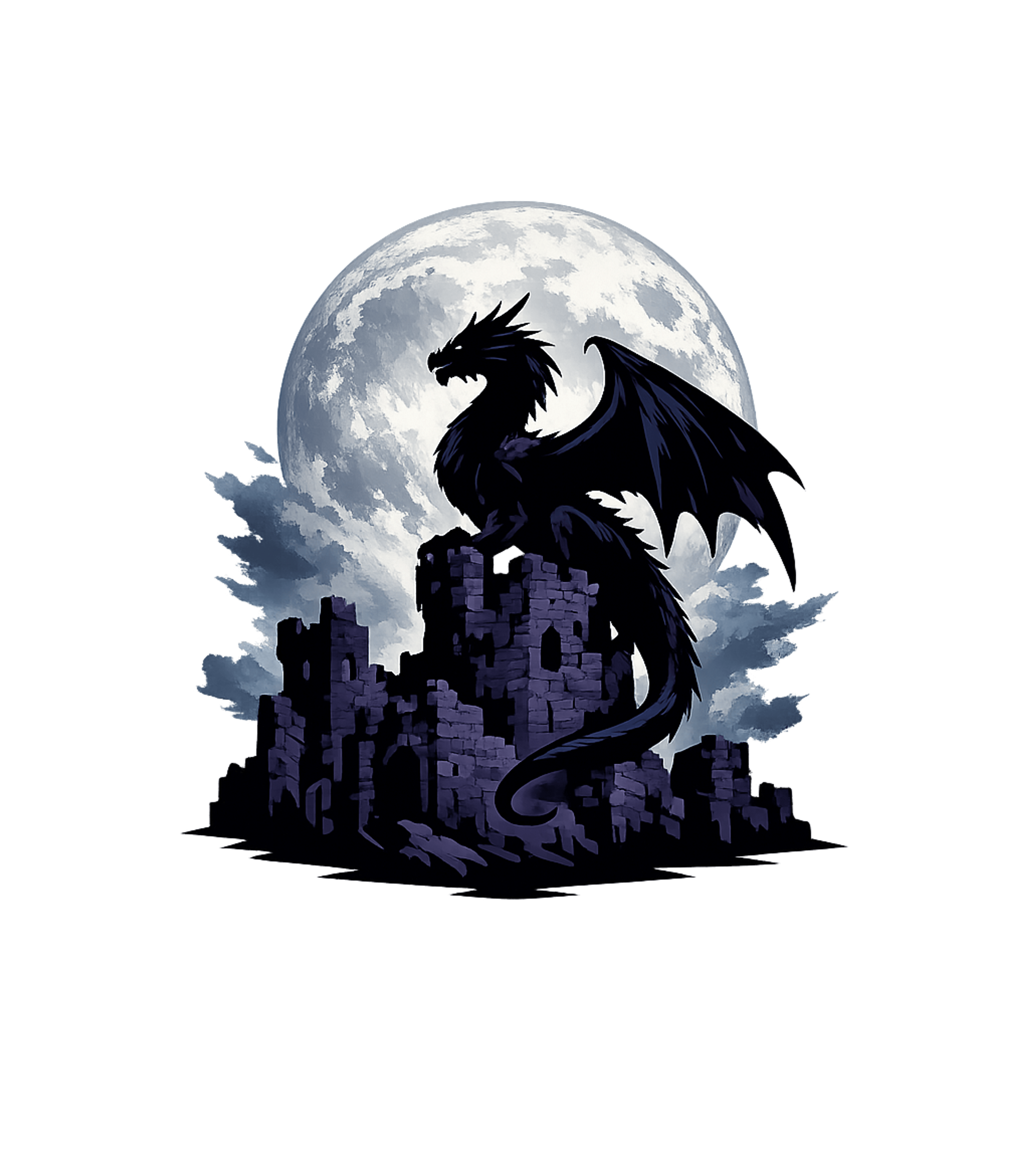 Shadow Dragon Moon Gaming Premium T-Shirt featuring Embrace the dark fantasy with this striking graphic featurin – designed by Geoff Brown @ SunFrog Shadow Dragon Moon Gaming Premium T-Shirt featuring Embrace the dark fantasy with this striking graphic featurin – designed by Geoff Brown @ SunFrog