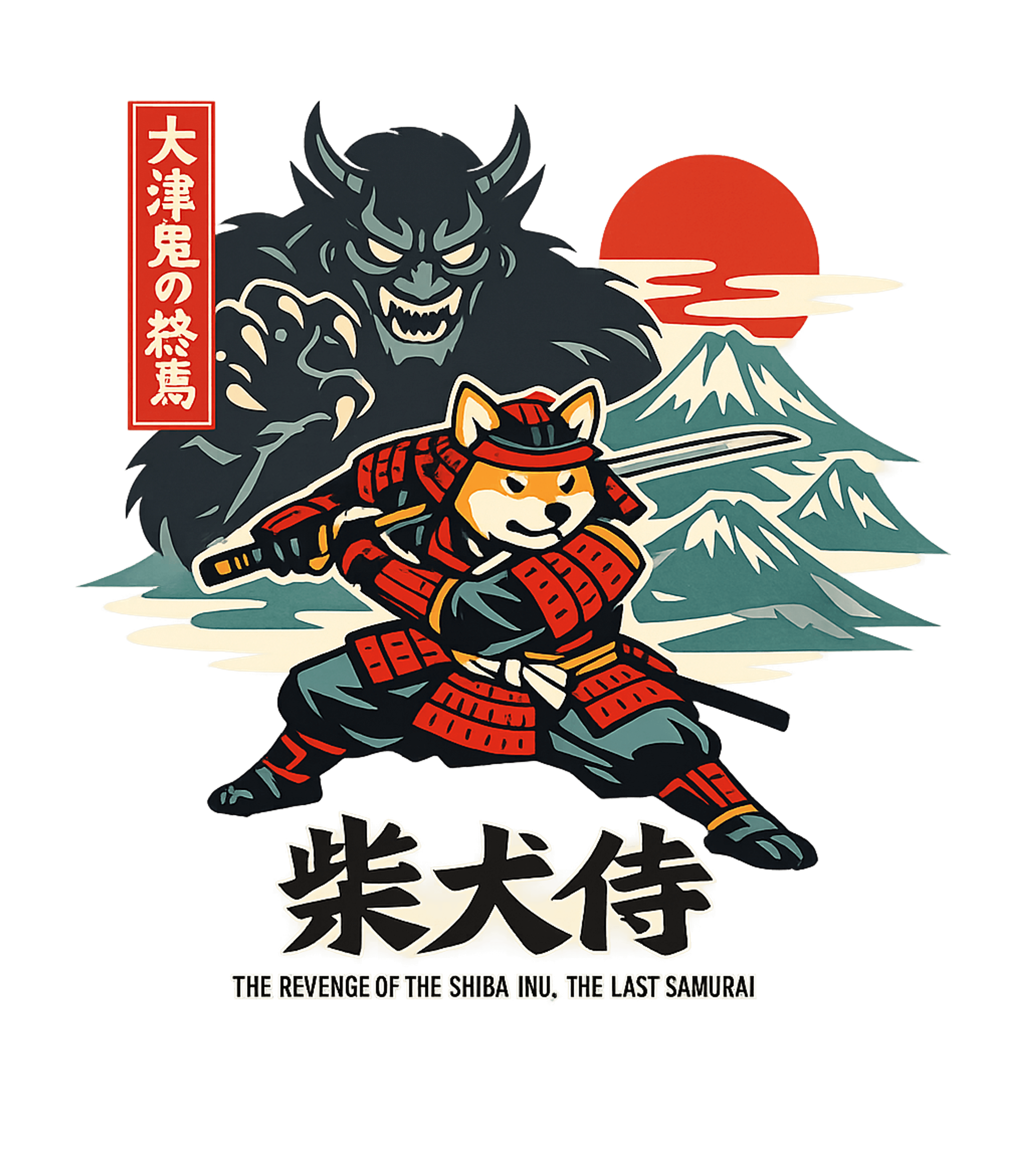 Shiba Inu Samurai Revenge Dogs Premium T-Shirt featuring Unleash your inner warrior with this epic graphic tee featur – designed by Geoff Brown @ SunFrog Shiba Inu Samurai Revenge Dogs Premium T-Shirt featuring Unleash your inner warrior with this epic graphic tee featur – designed by Geoff Brown @ SunFrog