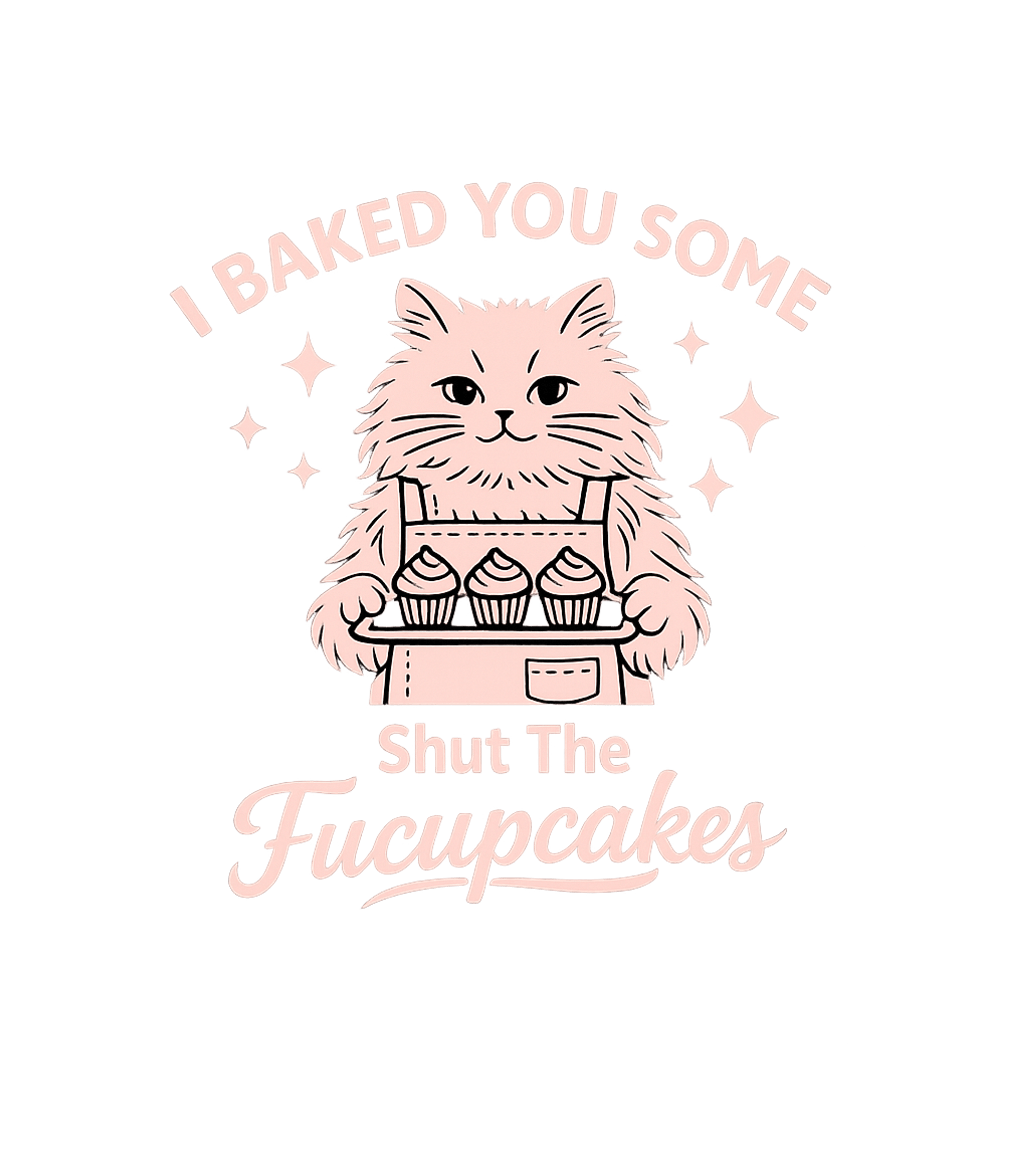 Shut The Fucupcakes Cat Sarcasm Premium T-Shirt featuring This humorous design features a fluffy cat baker offering cu – designed by Geoff Brown @ SunFrog Shut The Fucupcakes Cat Sarcasm Premium T-Shirt featuring This humorous design features a fluffy cat baker offering cu – designed by Geoff Brown @ SunFrog