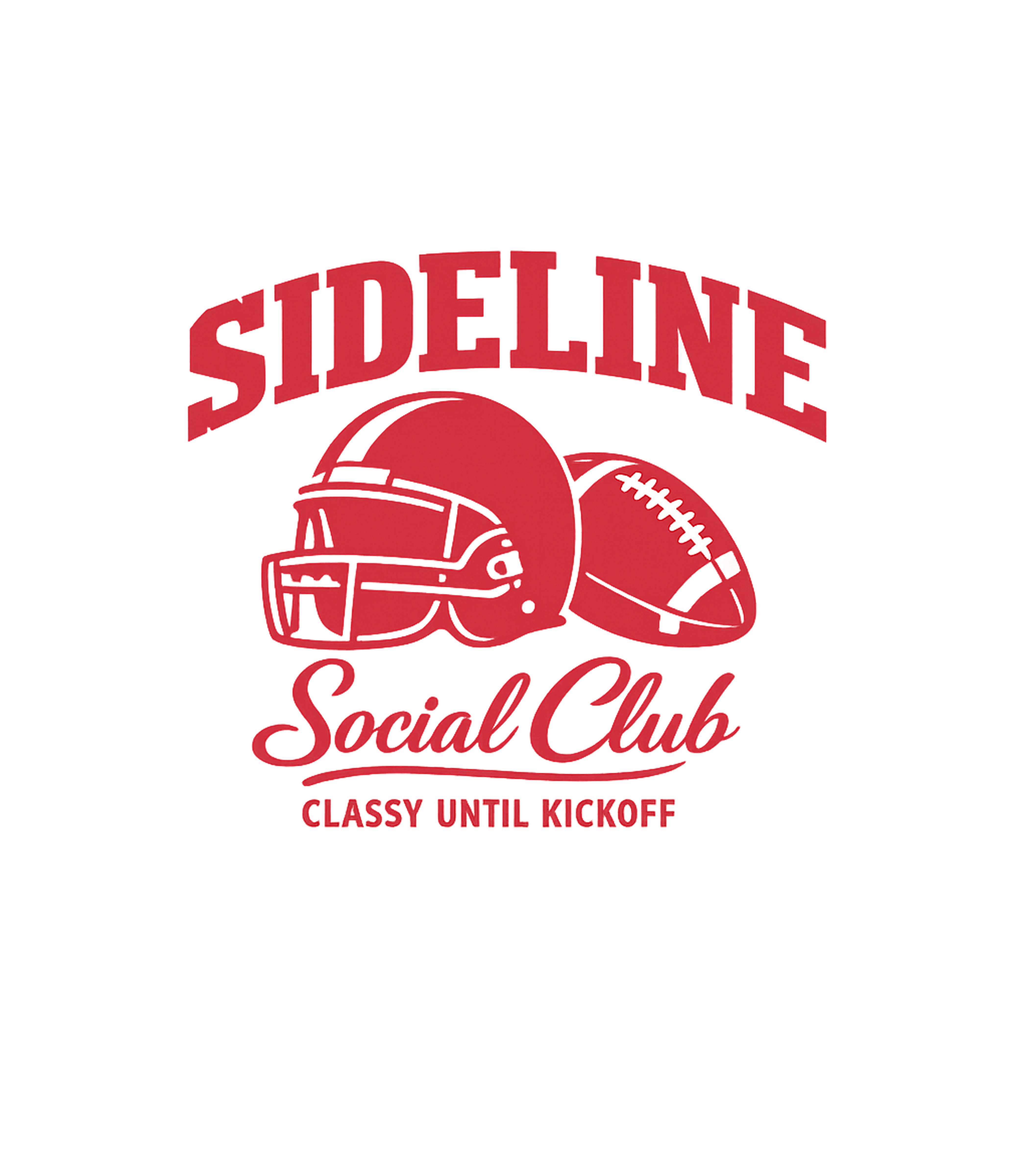 Sideline Social Club Football Crewneck Sweatshirt featuring Show your game day spirit with this vintage-inspired footbal – designed by Geoff Brown @ SunFrog Sideline Social Club Football Crewneck Sweatshirt featuring Show your game day spirit with this vintage-inspired footbal – designed by Geoff Brown @ SunFrog