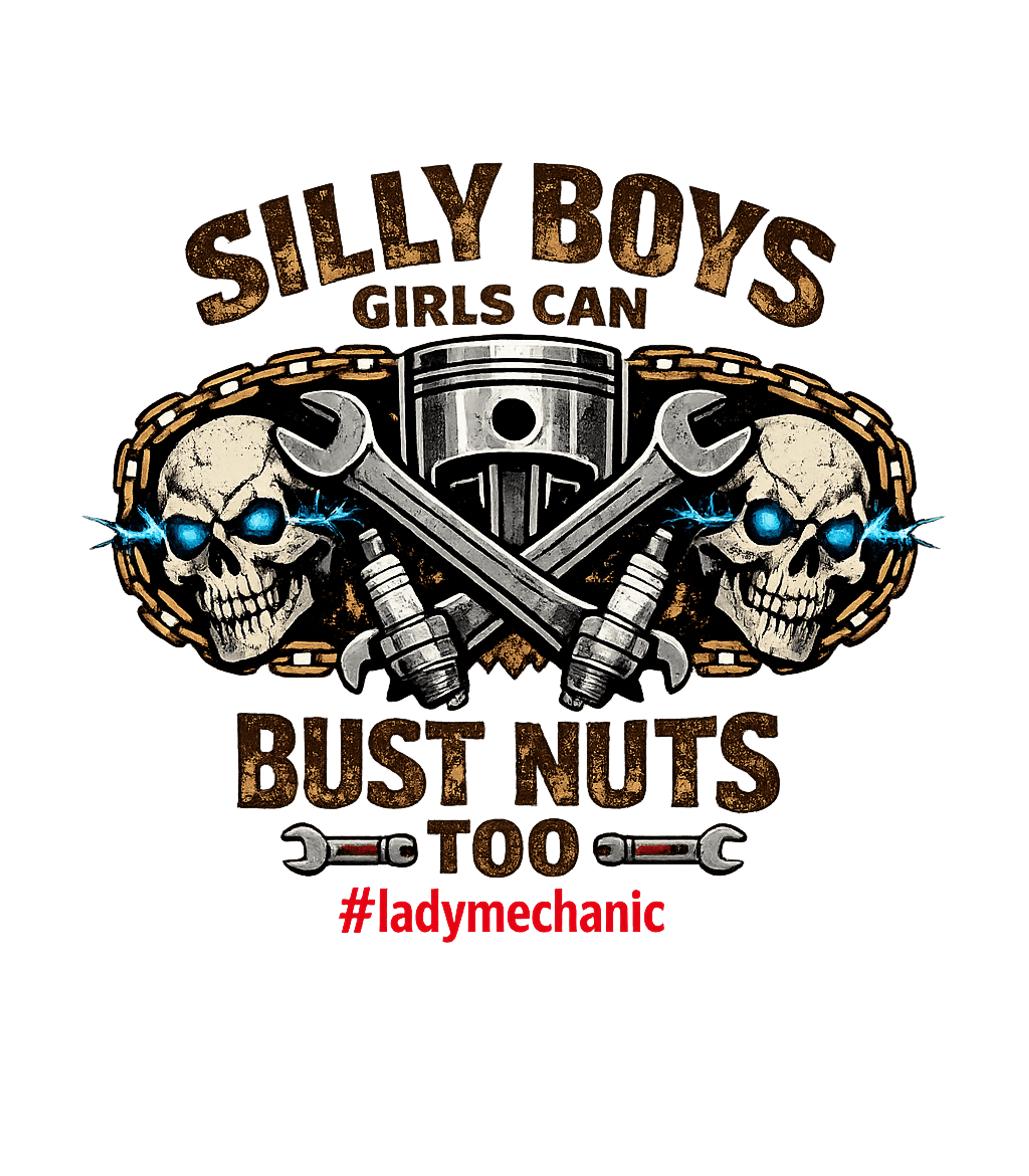 Silly Boys Lady Mechanic Mechanics Hooded Sweatshirt featuring This gritty, empowering design celebrates female mechanics w – designed by Geoff Brown @ SunFrog Silly Boys Lady Mechanic Mechanics Hooded Sweatshirt featuring This gritty, empowering design celebrates female mechanics w – designed by Geoff Brown @ SunFrog
