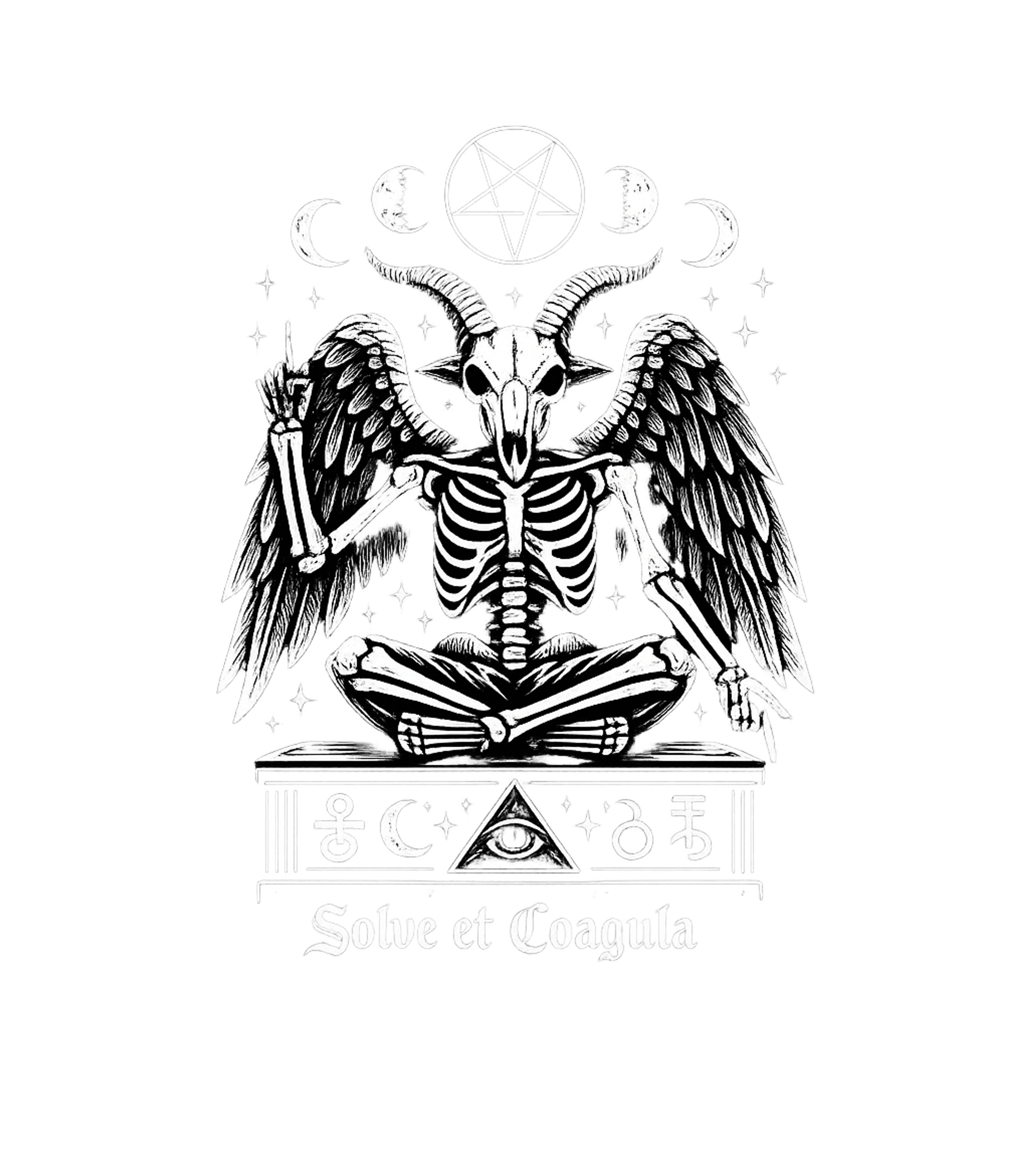 Skeletal Baphomet Occult Art Music Crewneck Sweatshirt featuring Embrace esoteric wisdom with this striking design featuring – designed by Geoff Brown @ SunFrog Skeletal Baphomet Occult Art Music Crewneck Sweatshirt featuring Embrace esoteric wisdom with this striking design featuring – designed by Geoff Brown @ SunFrog