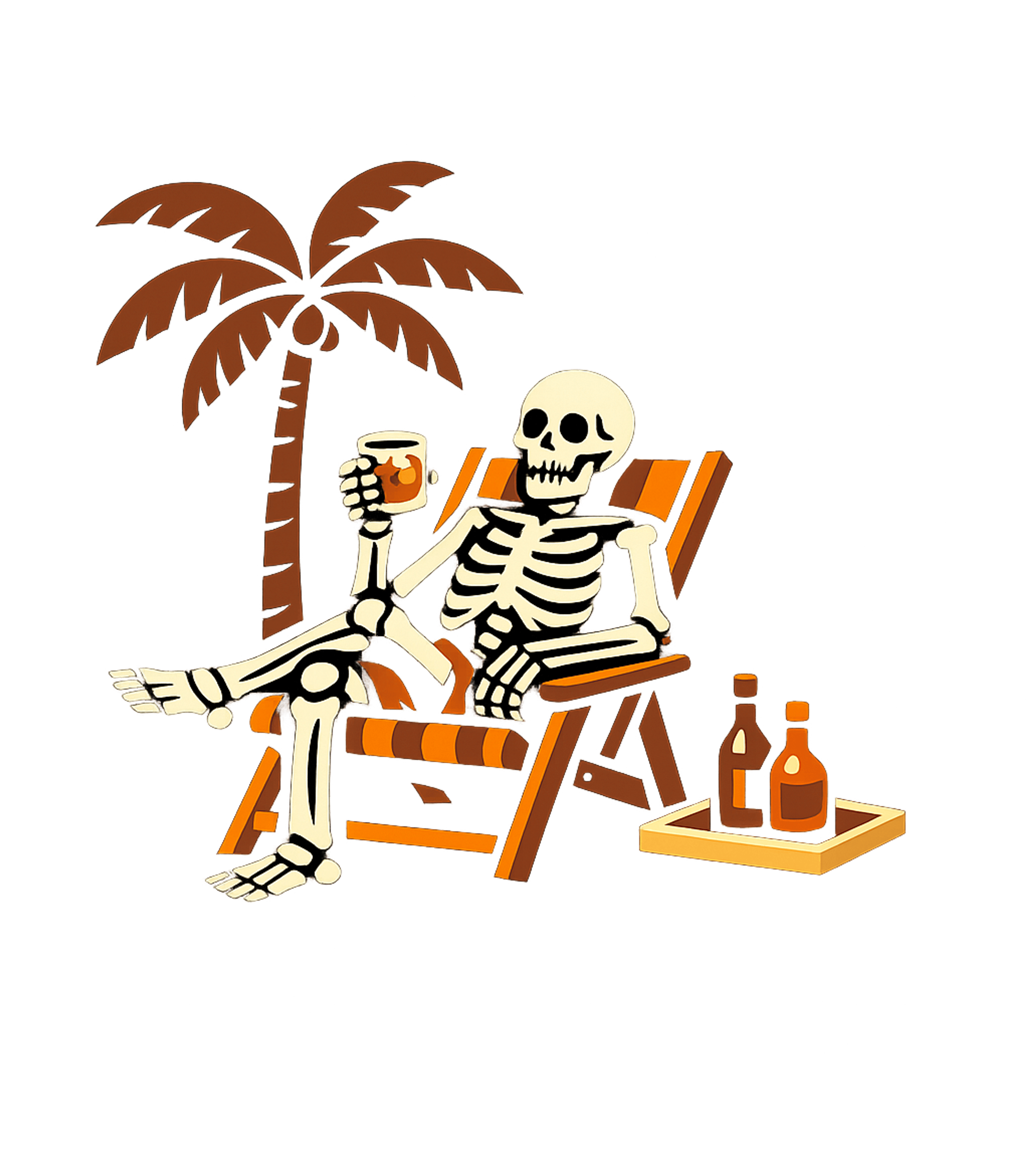 Skeleton Beach Chill halloween Hooded Sweatshirt featuring Kick back and relax forever with this humorous graphic featu – designed by Geoff Brown @ SunFrog Skeleton Beach Chill halloween Hooded Sweatshirt featuring Kick back and relax forever with this humorous graphic featu – designed by Geoff Brown @ SunFrog