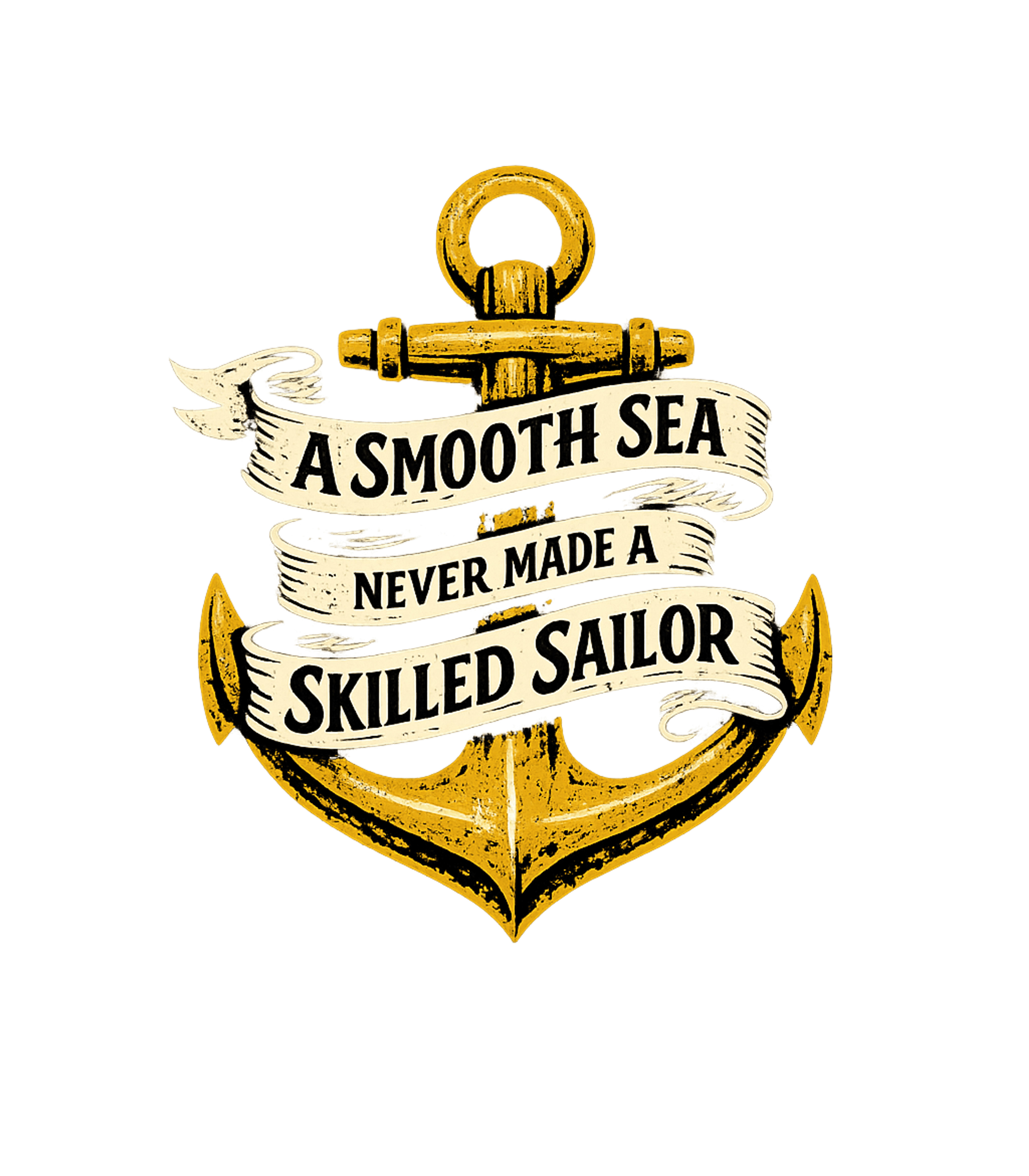 Skilled Sailor Anchor Boating Crewneck Sweatshirt featuring Embrace life's challenges with this vintage distressed ancho – designed by Geoff Brown @ SunFrog Skilled Sailor Anchor Boating Crewneck Sweatshirt featuring Embrace life's challenges with this vintage distressed ancho – designed by Geoff Brown @ SunFrog