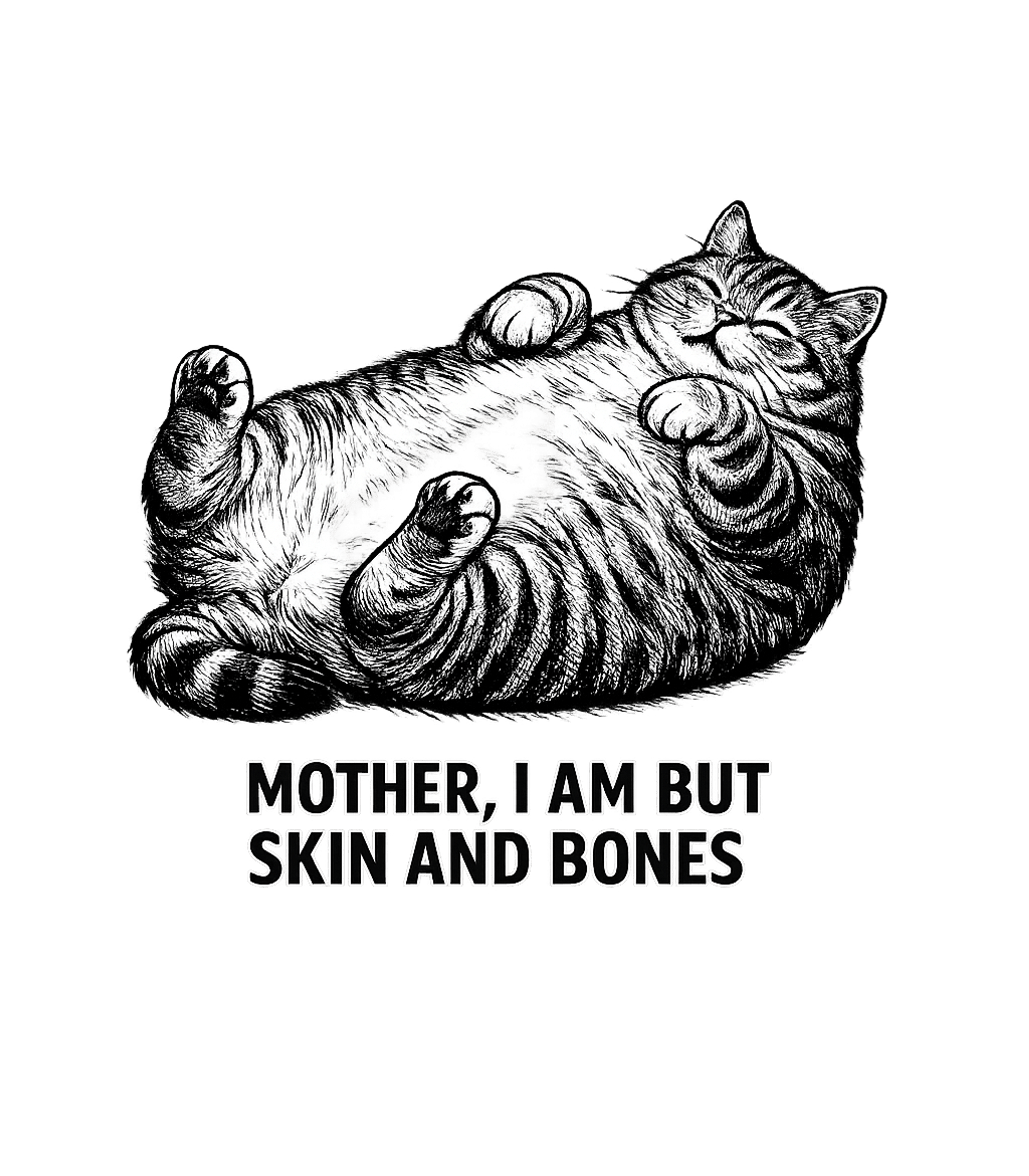 Skin And Bones Cat Cats Hooded Sweatshirt featuring Show off your love for chunky felines with this hilarious gr – designed by Geoff Brown @ SunFrog Skin And Bones Cat Cats Hooded Sweatshirt featuring Show off your love for chunky felines with this hilarious gr – designed by Geoff Brown @ SunFrog