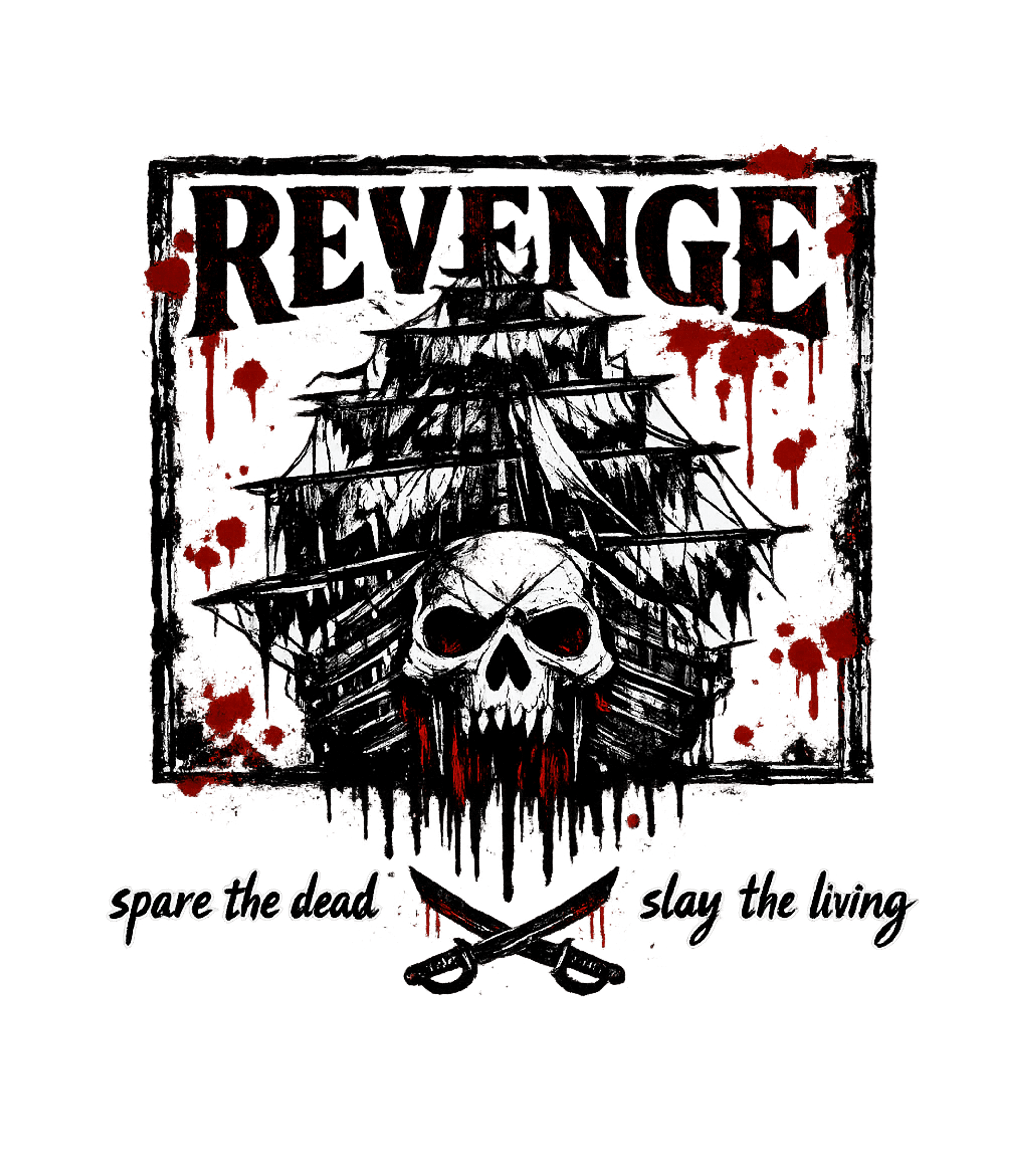 Slay The Living Skull Boating Crewneck Sweatshirt featuring Unleash your inner rebel with this gritty pirate ship and sk – designed by Geoff Brown @ SunFrog Slay The Living Skull Boating Crewneck Sweatshirt featuring Unleash your inner rebel with this gritty pirate ship and sk – designed by Geoff Brown @ SunFrog