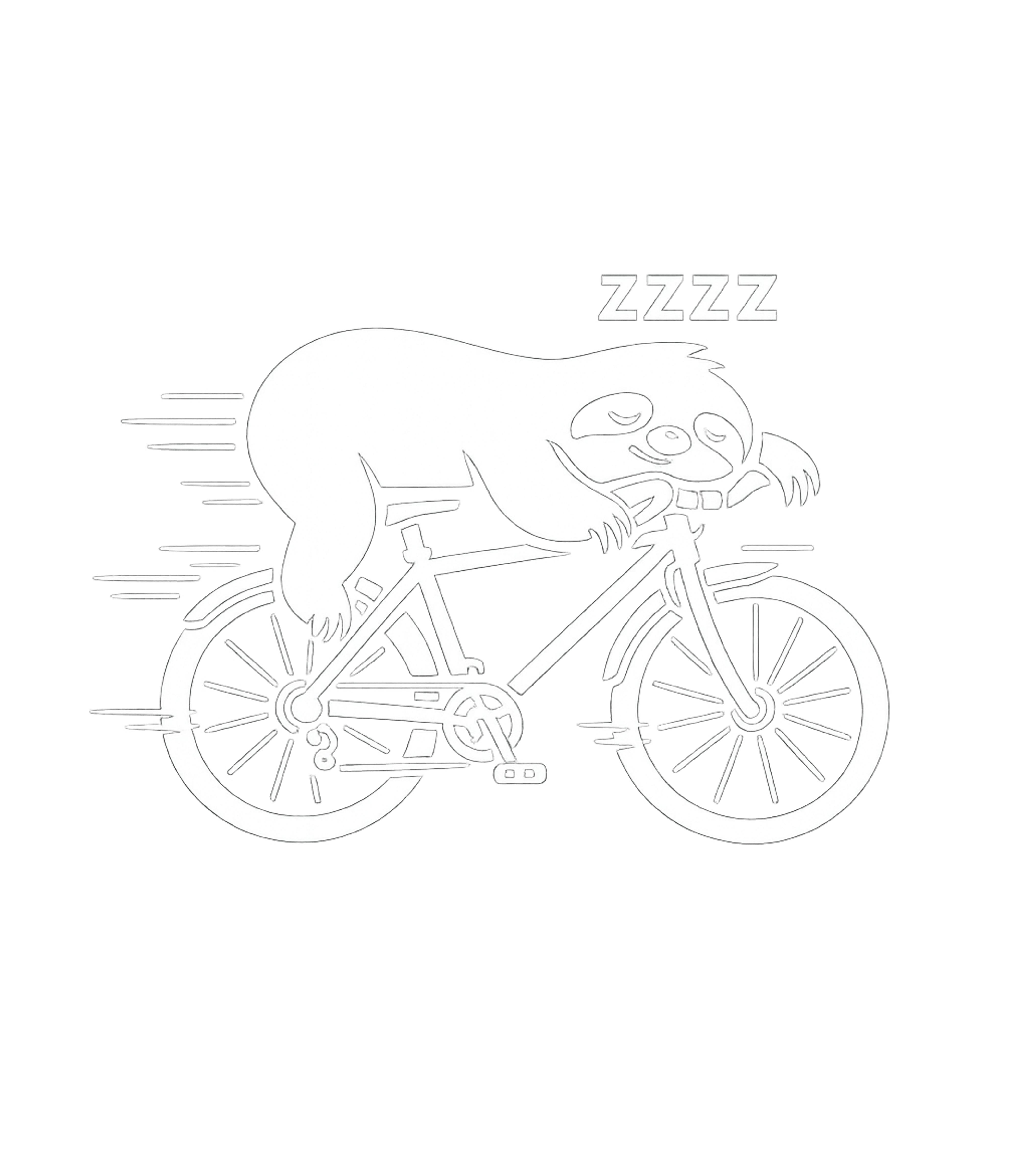 Sleeping Sloth Cyclist Wildlife Premium T-Shirt featuring This charming graphic features a sleepy sloth catching some – designed by Geoff Brown @ SunFrog Sleeping Sloth Cyclist Wildlife Premium T-Shirt featuring This charming graphic features a sleepy sloth catching some – designed by Geoff Brown @ SunFrog