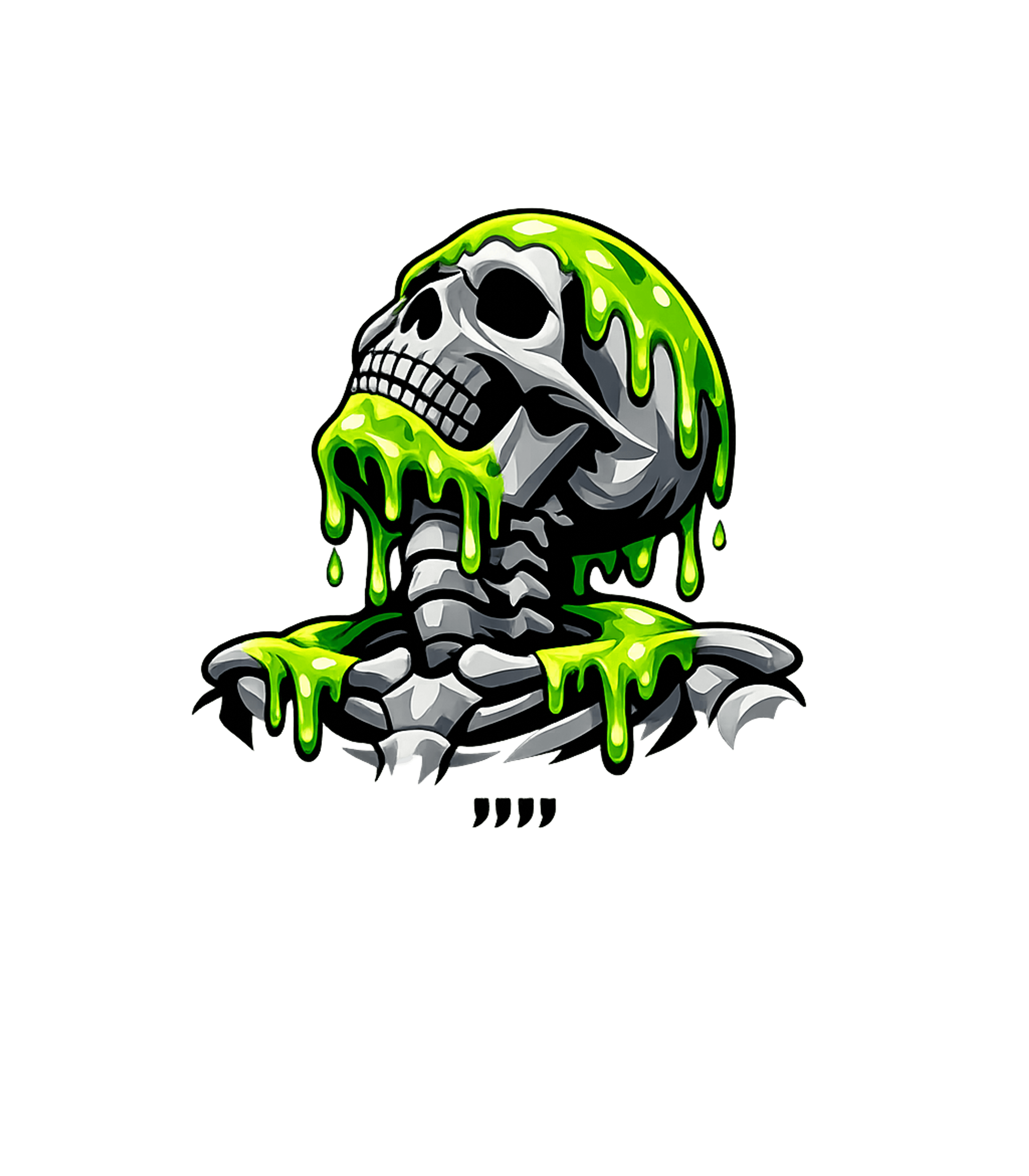 Slime Skeleton Drip halloween Hooded Sweatshirt featuring This graphic features a striking skeleton bust covered in vi – designed by Geoff Brown @ SunFrog Slime Skeleton Drip halloween Hooded Sweatshirt featuring This graphic features a striking skeleton bust covered in vi – designed by Geoff Brown @ SunFrog