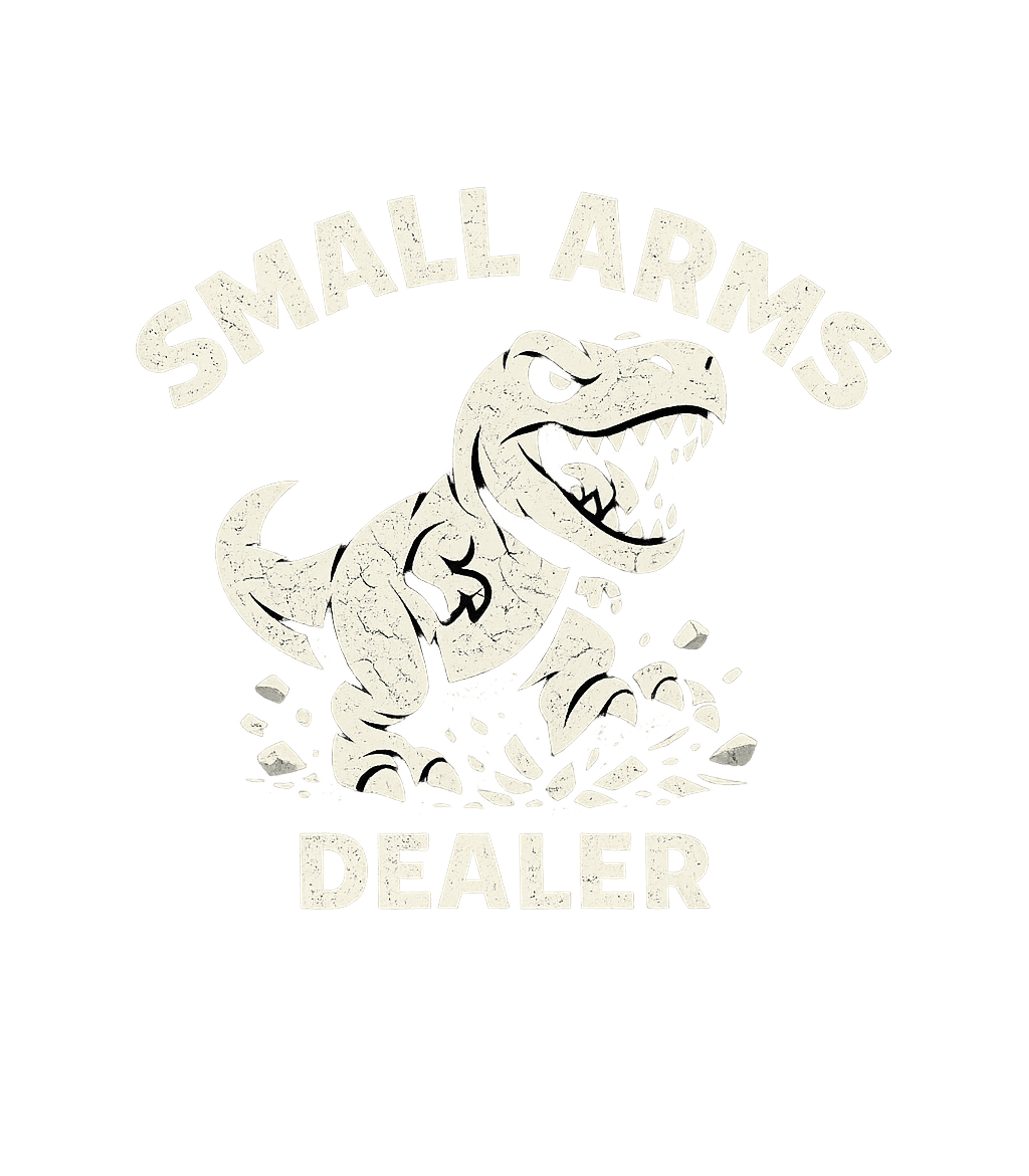 Small Arms Dealer Dino Dad Jokes Premium T-Shirt featuring Show off your sense of humor with this distressed graphic fe – designed by Geoff Brown @ SunFrog Small Arms Dealer Dino Dad Jokes Premium T-Shirt featuring Show off your sense of humor with this distressed graphic fe – designed by Geoff Brown @ SunFrog
